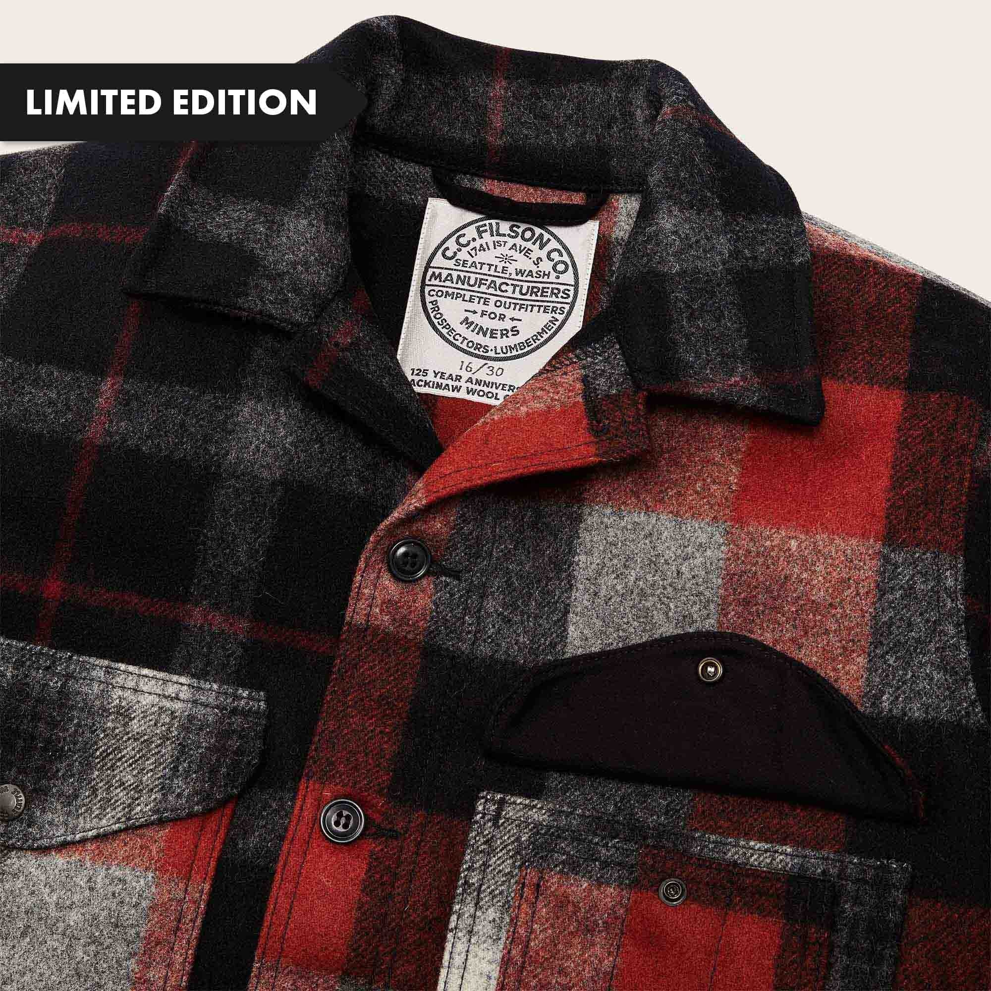 125th ANNIVERSARY ARCHIVAL MACKINAW WOOL CRUISER - Image 3