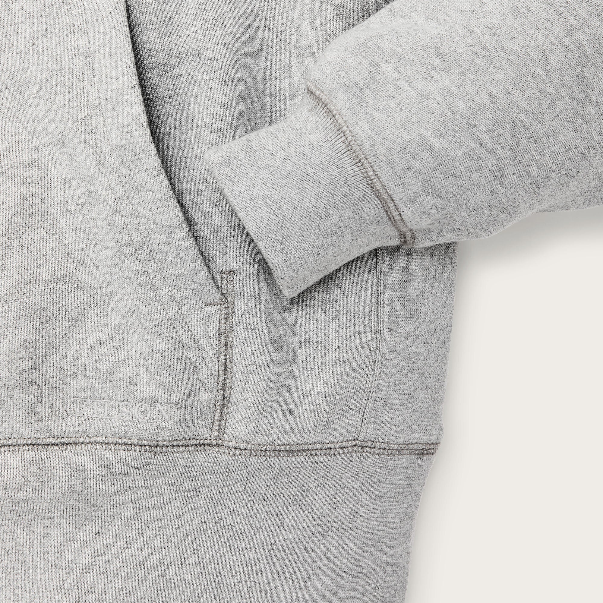 14-OZ. HERITAGE FLEECE HOODIE - Image 3