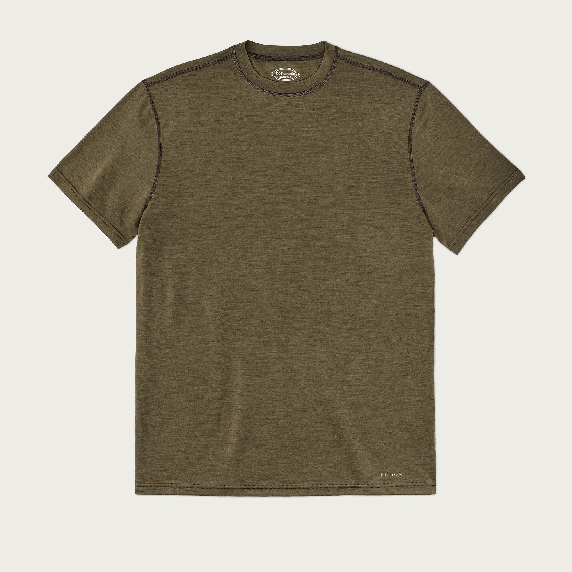 210G Merino Wool Short Sleeve Crewneck - Image 3