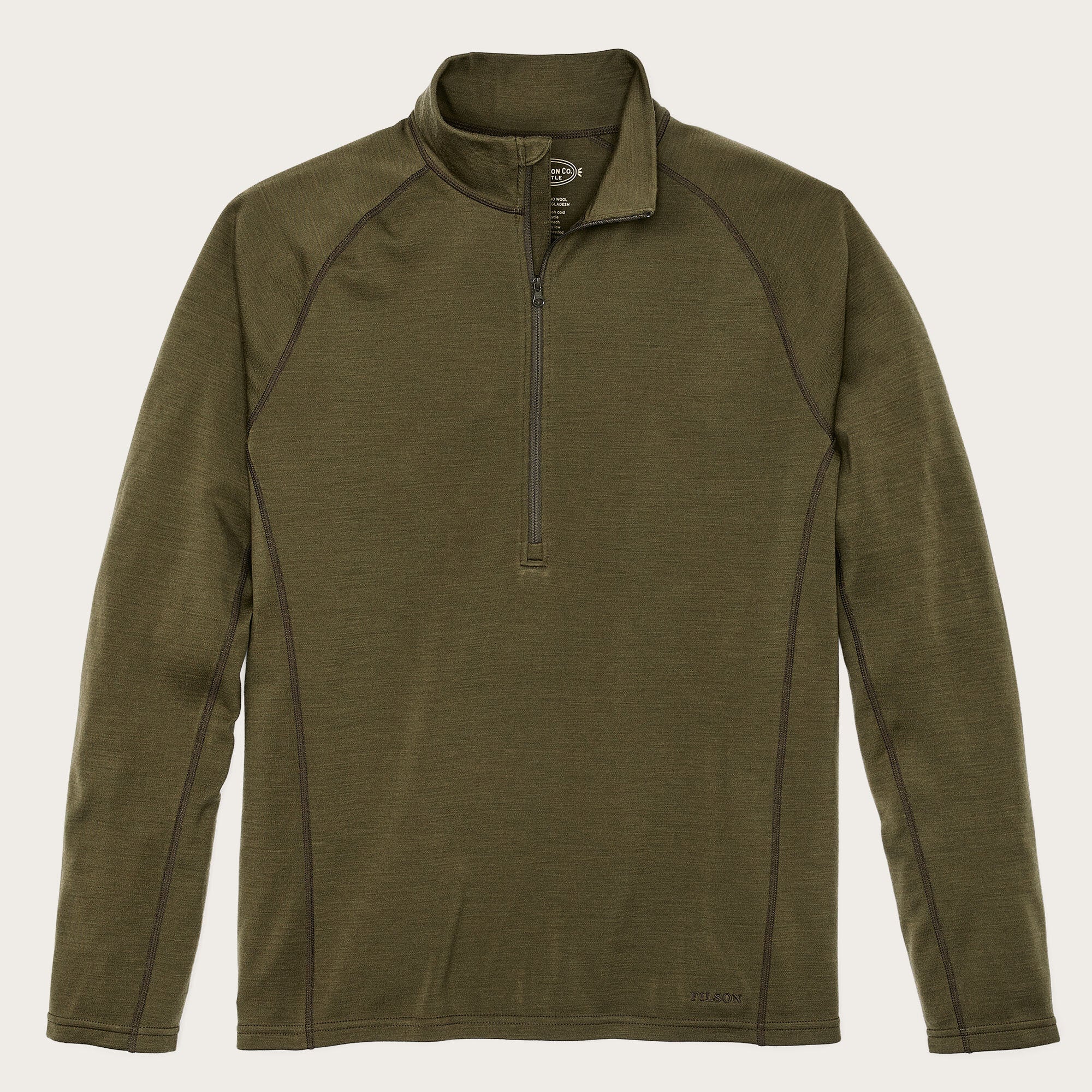 400G Merino Wool Half-Zip