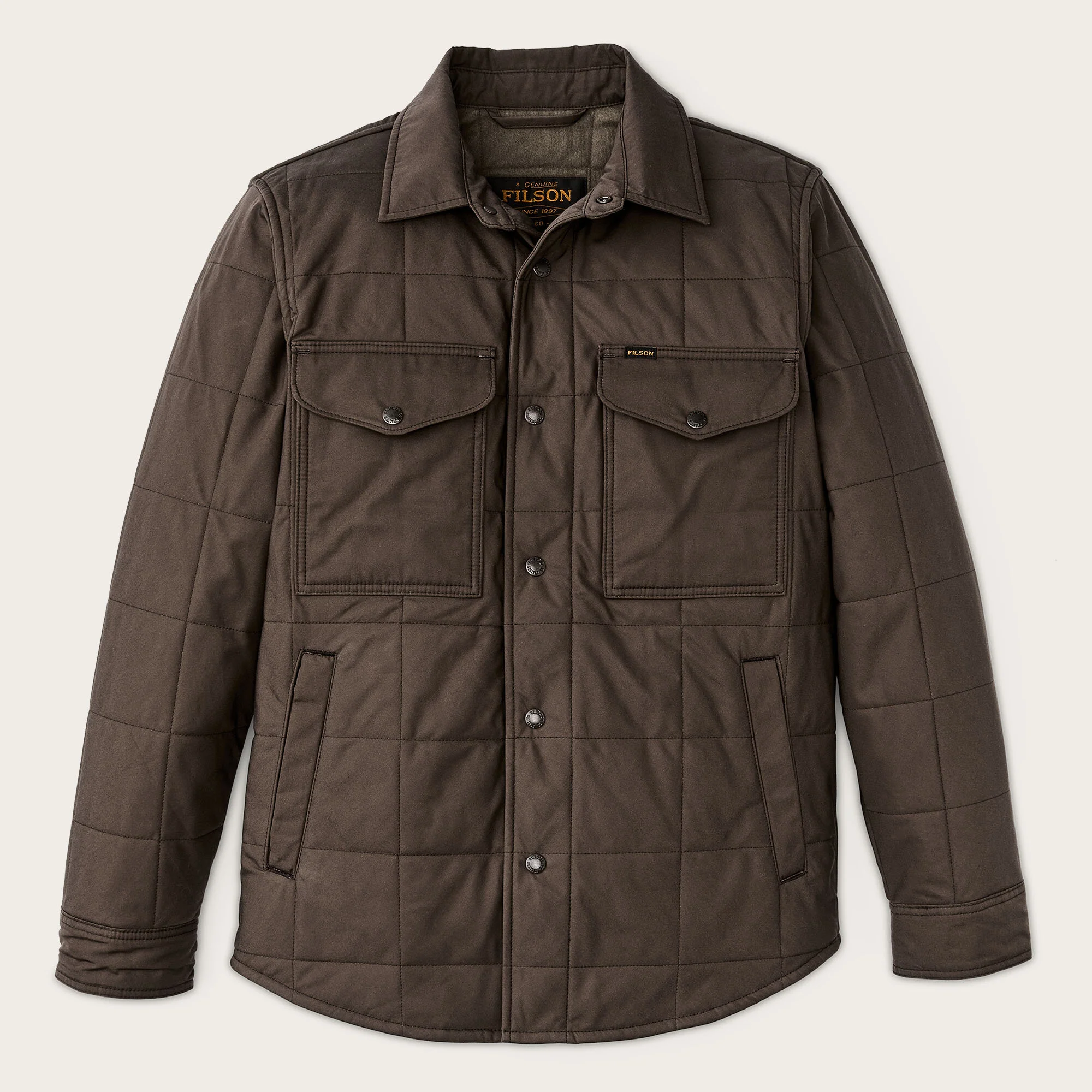 Cover Cloth Quilted Jac-shirt