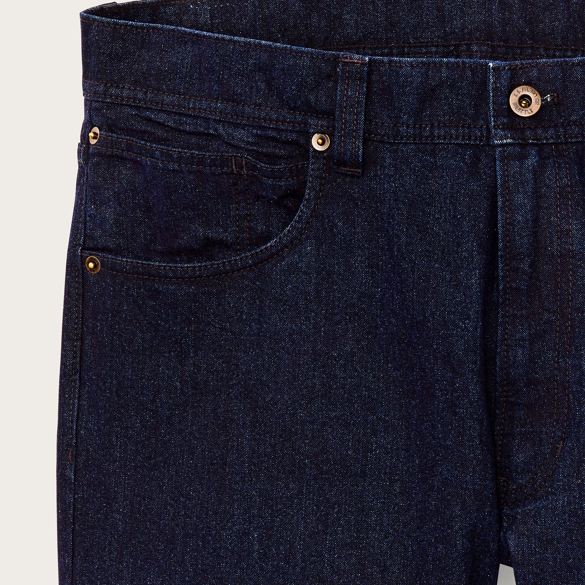 DRY TIN CLOTH 5-POCKET PANTS - Image 3