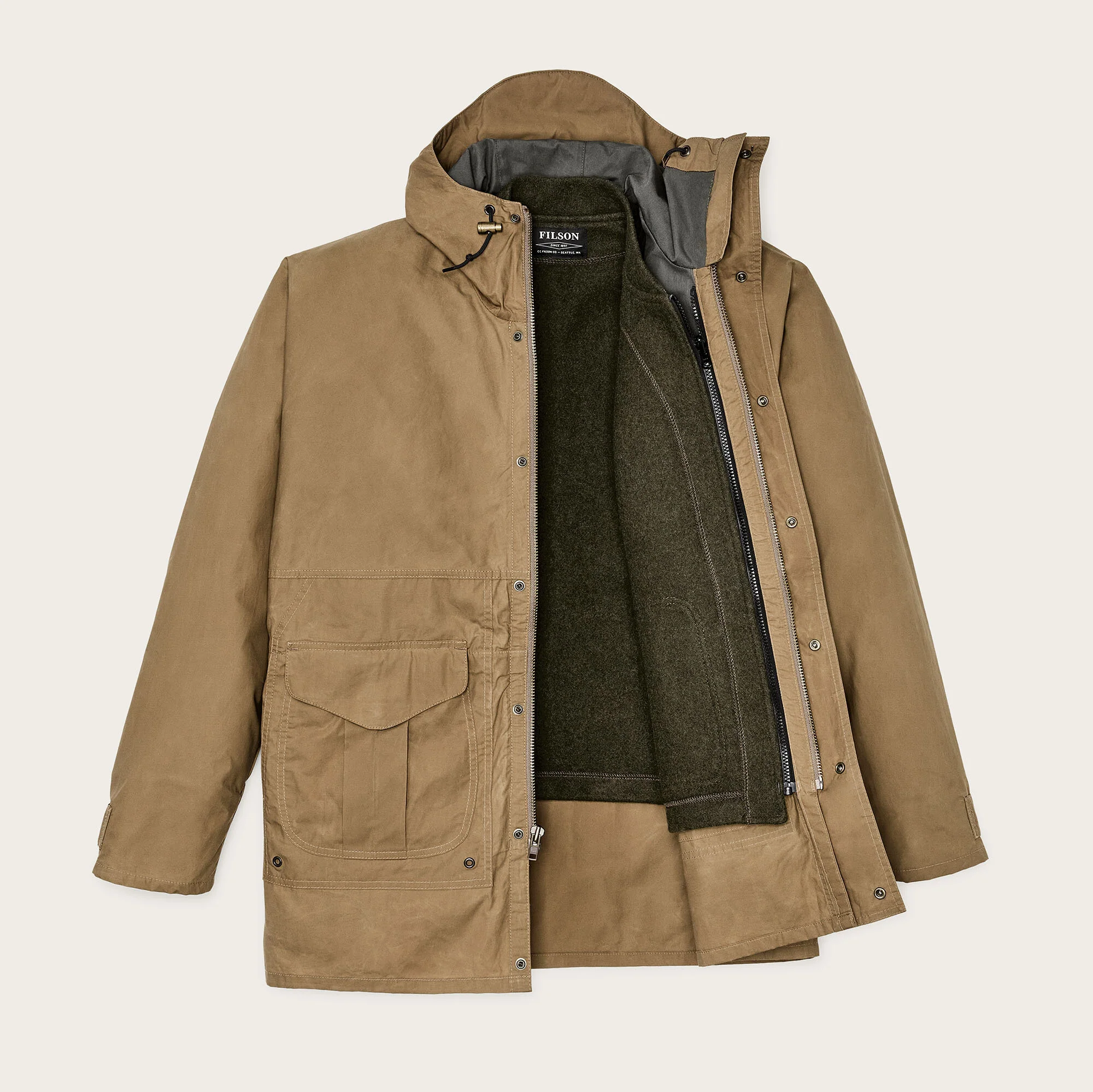 DRY WAX OMAK COAT - Image 4