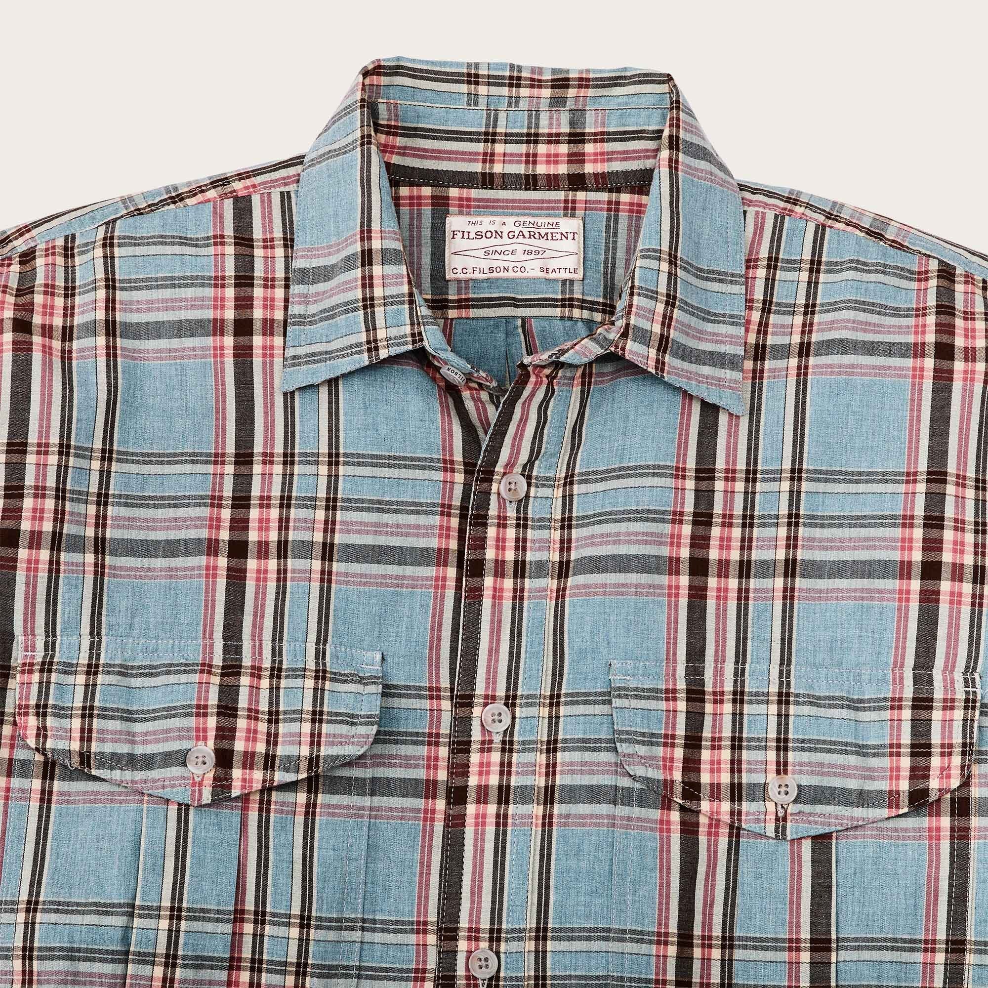 FILSON'S WASHED FEATHER CLOTH SHIRT - Image 4