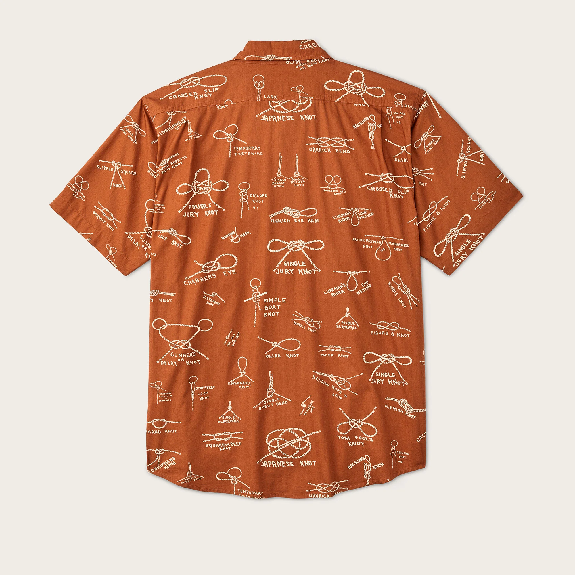 FILSON'S WASHED SHORT SLEEVE FEATHER CLOTH SHIRT - Image 2