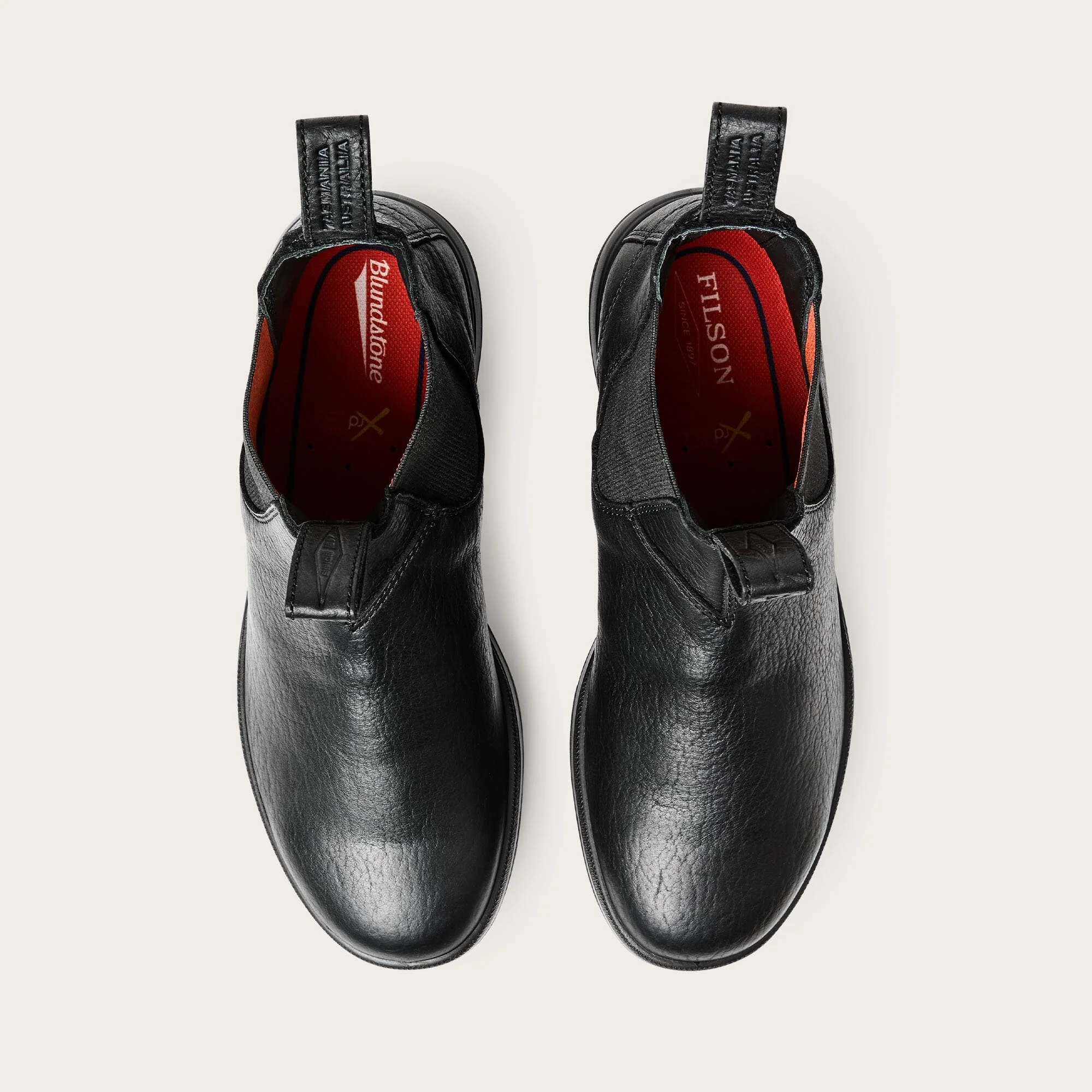 FILSON X BLUNDSTONE BISON CHELSEA BOOTS - Image 5