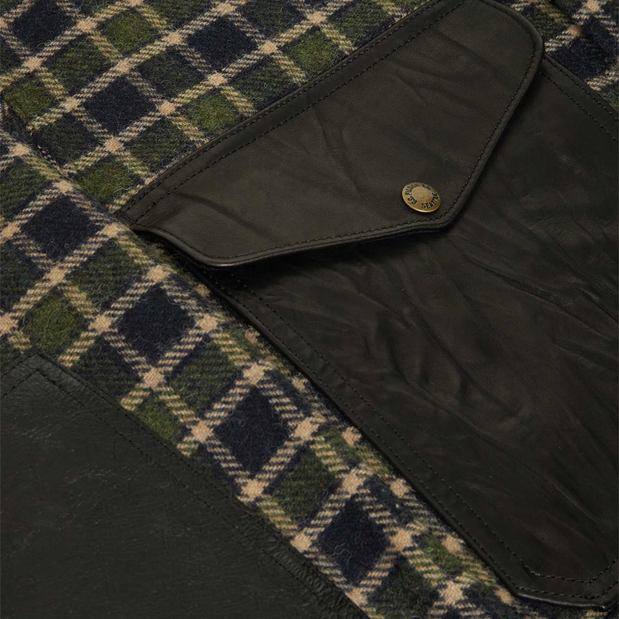 FILSON X JUNYA WATANABE CHECKED WOOL JAC-SHIRT - Image 4