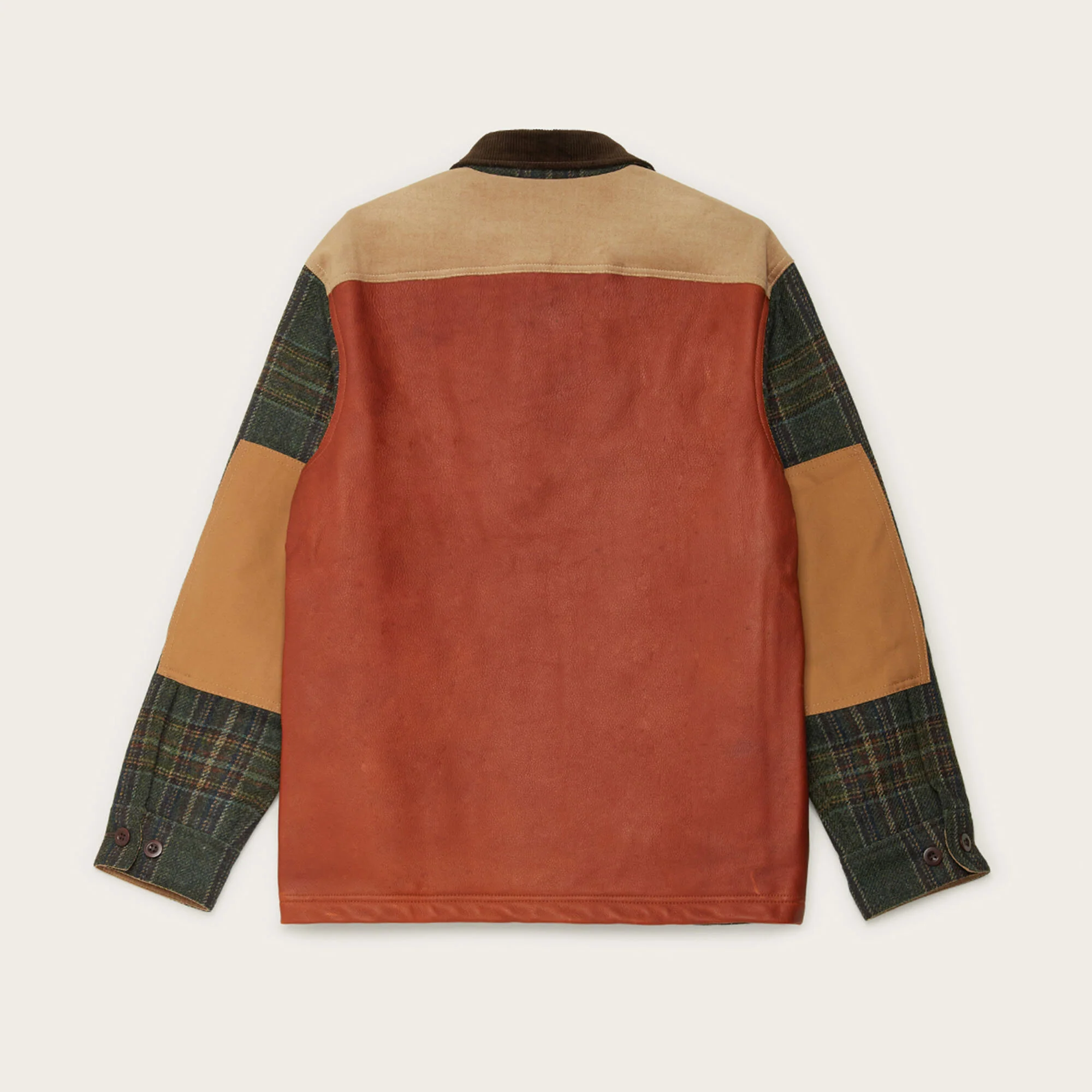 FILSON X JUNYA WATANABE WOOL-LEATHER SHIRT - Image 2