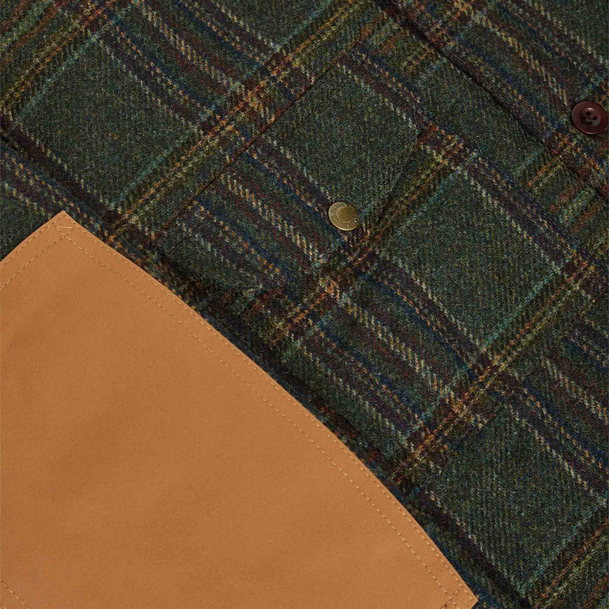 FILSON X JUNYA WATANABE WOOL-LEATHER SHIRT - Image 3