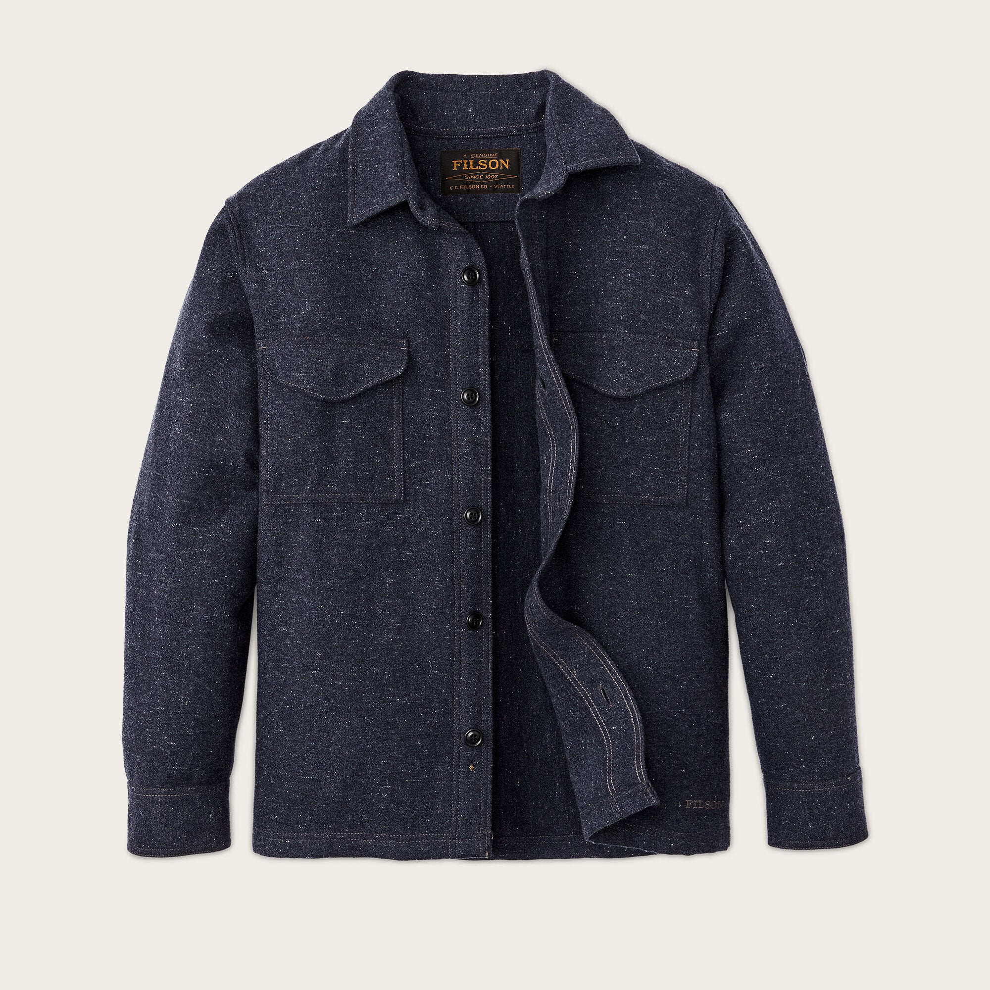 Heathered Wool Jac-shirt - Image 3