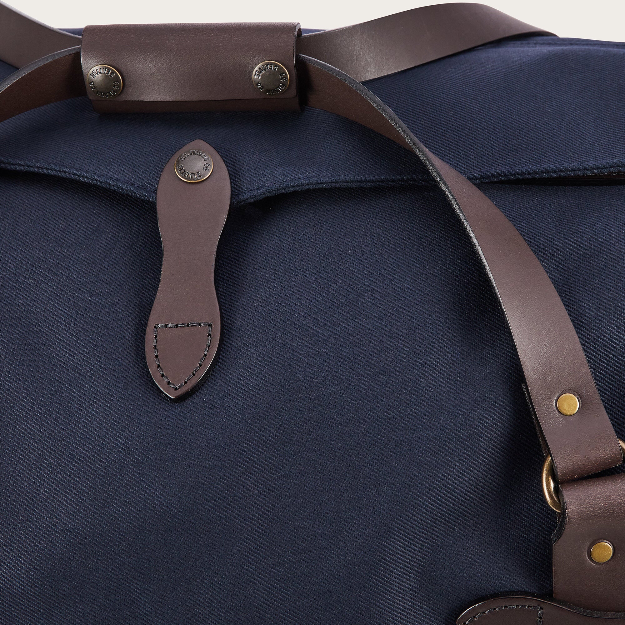 LARGE RUGGED TWILL DUFFLE BAG - Image 5