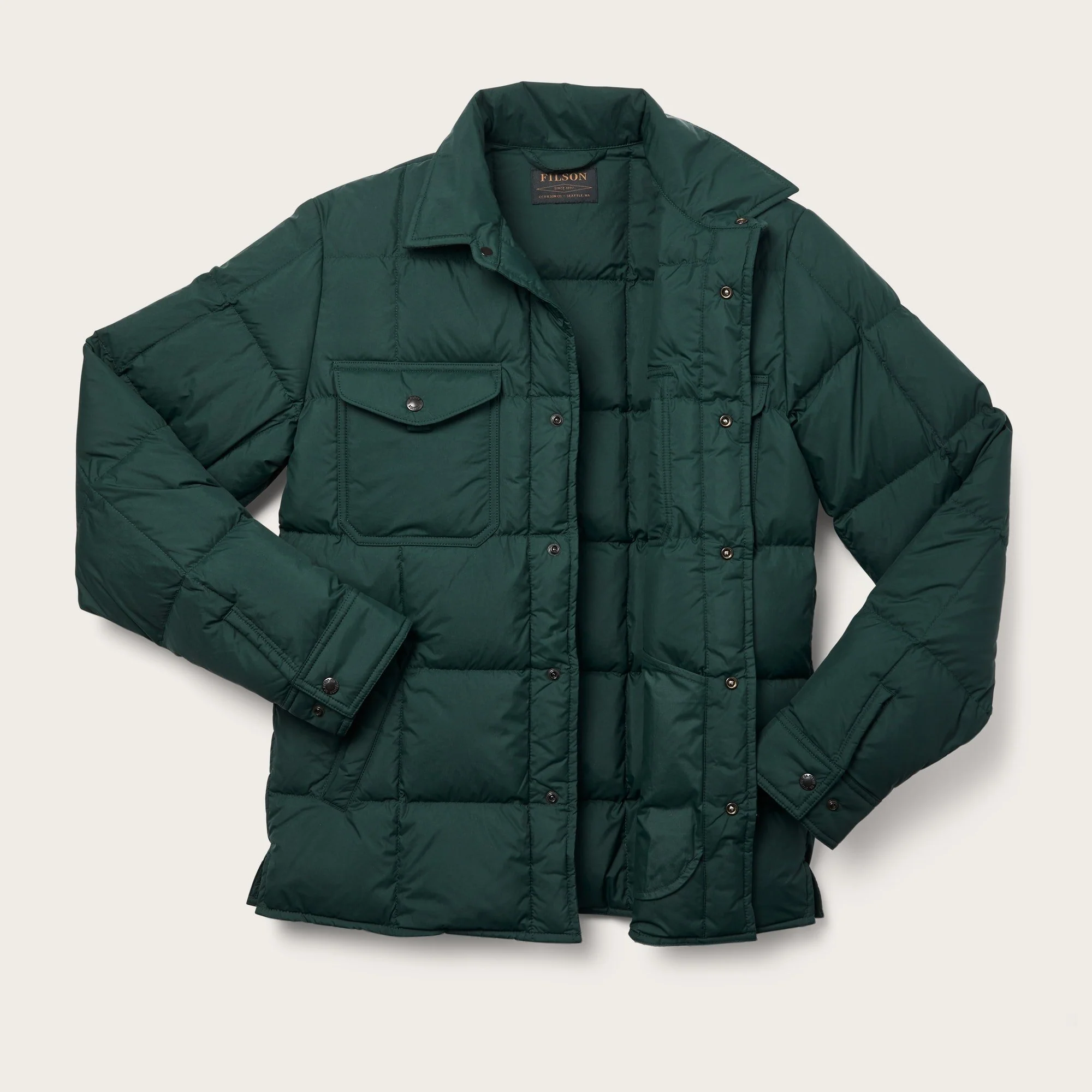 LIGHTWEIGHT DOWN JAC-SHIRT - Image 3