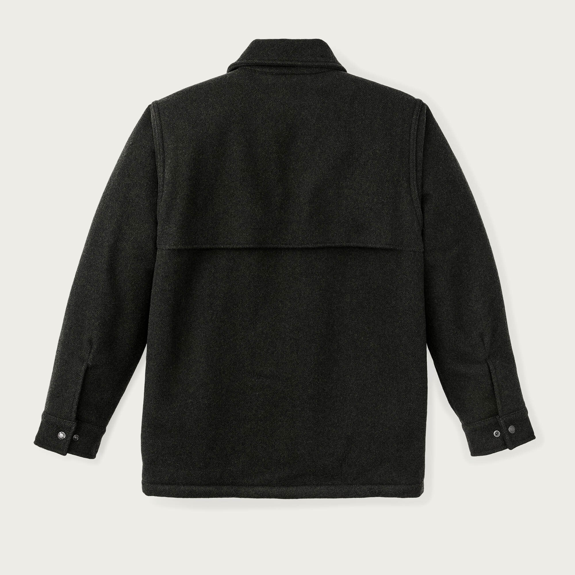 Lined Mackinaw Wool Cape Coat - Image 2