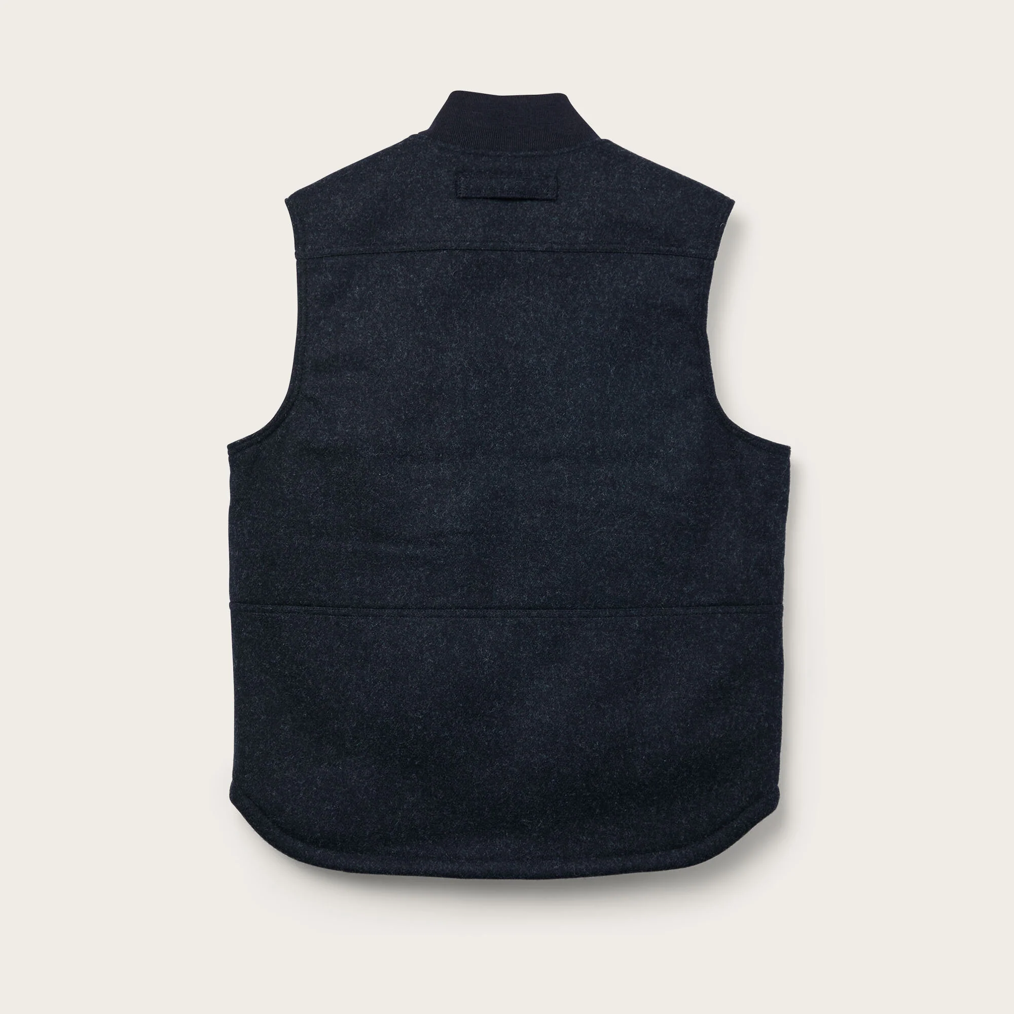 LINED MACKINAW WOOL WORK VEST - Image 2