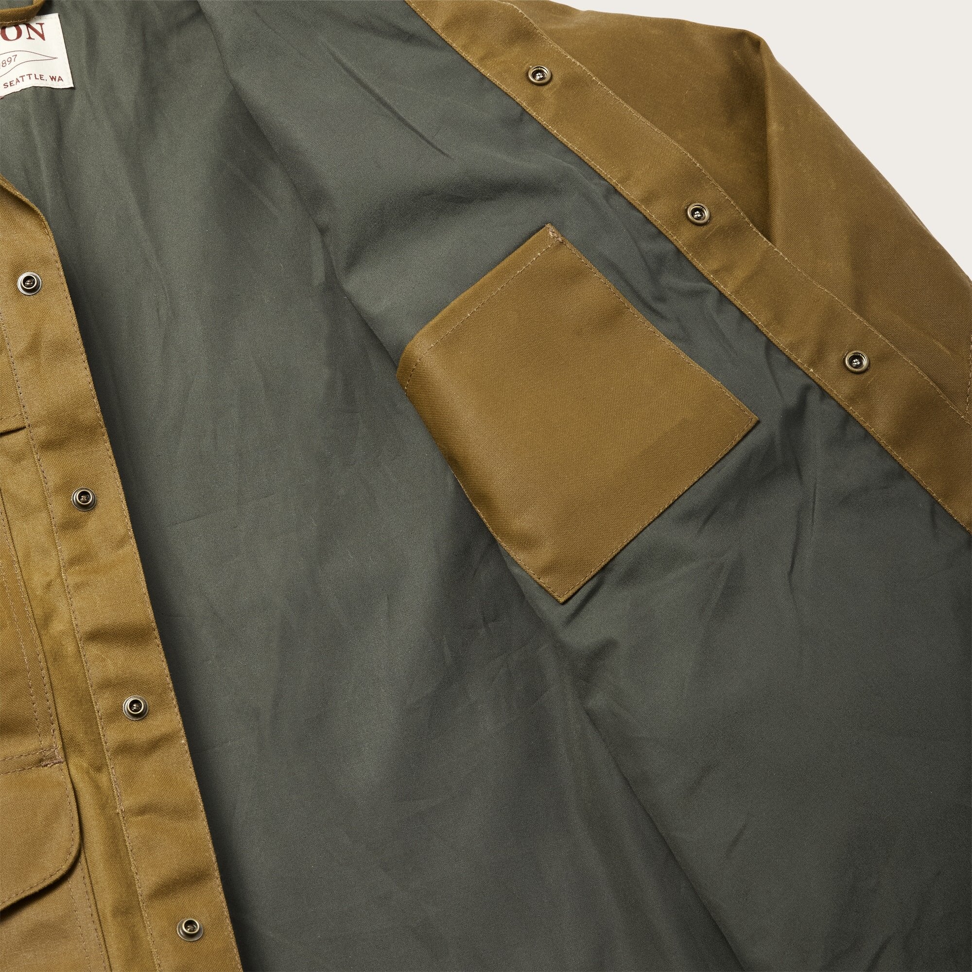 LINED TIN CLOTH CRUISER JACKET - Image 6