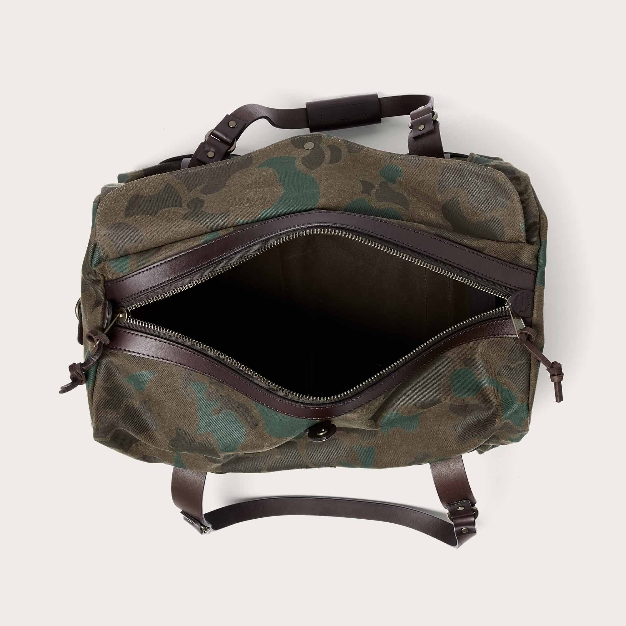 MEDIUM WAXED RUGGED TWILL DUFFLE BAG - Image 4