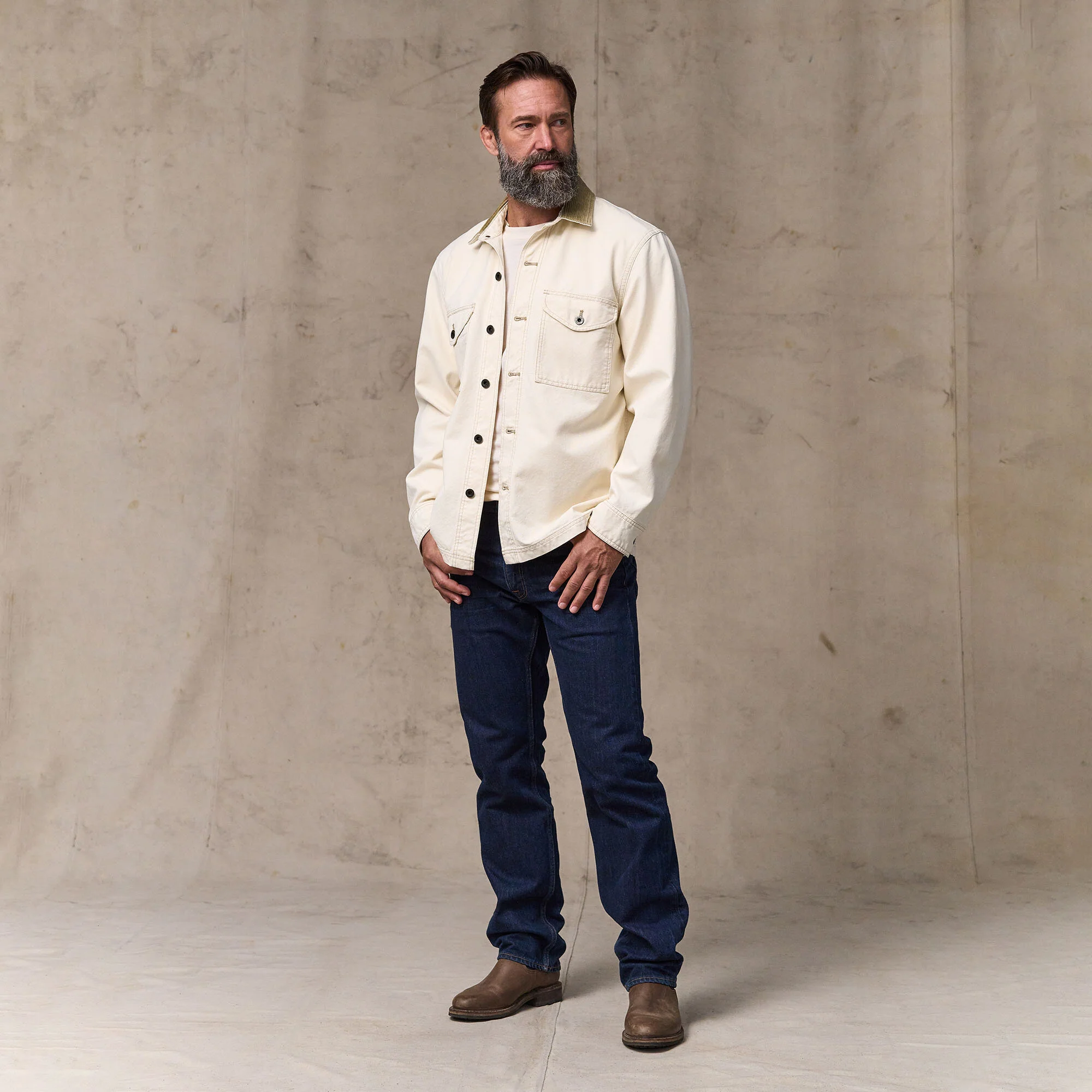 RUSTIC CANVAS JAC-SHIRT
