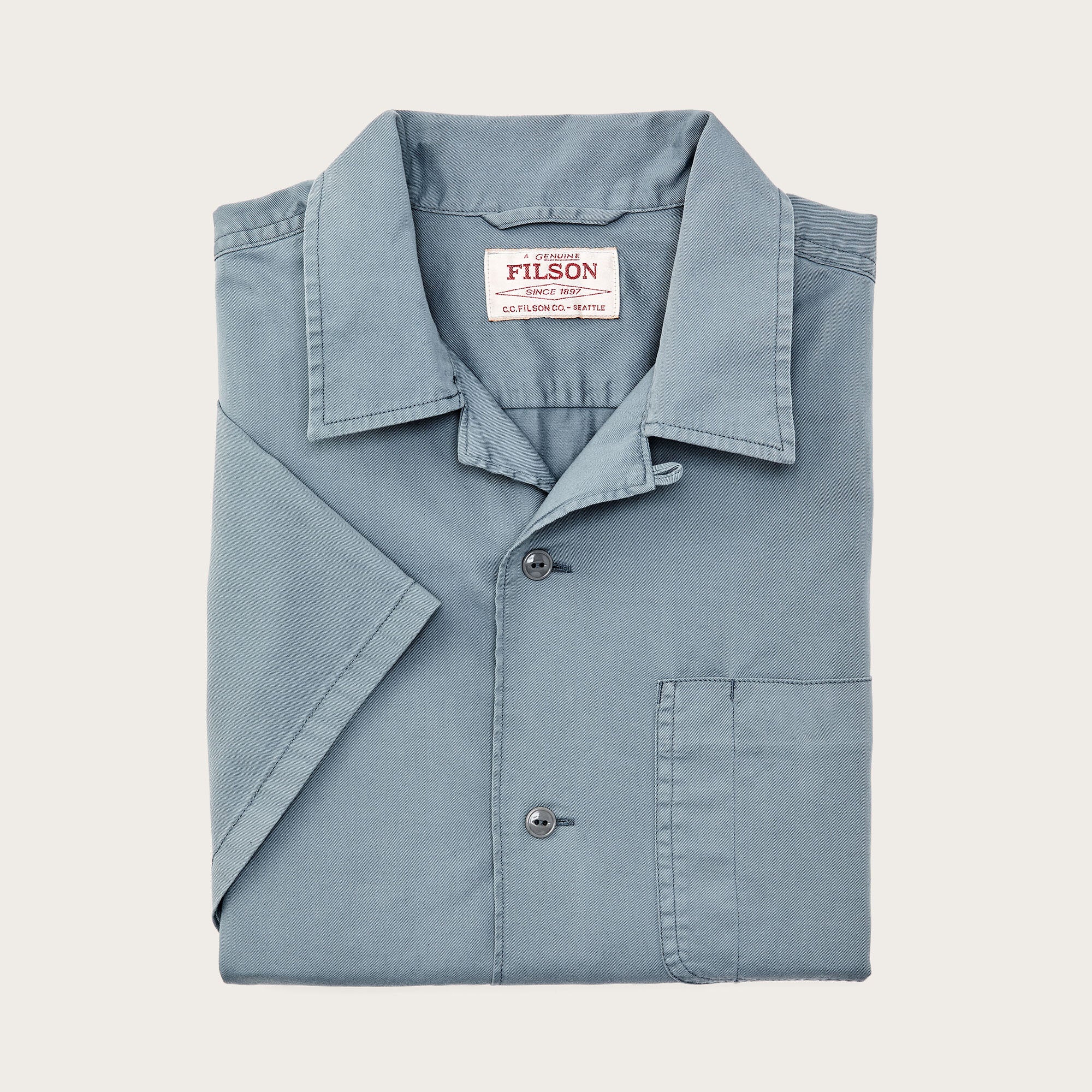 SHORT SLEEVE 4.5-OZ. TWILL SHIRT - Image 3