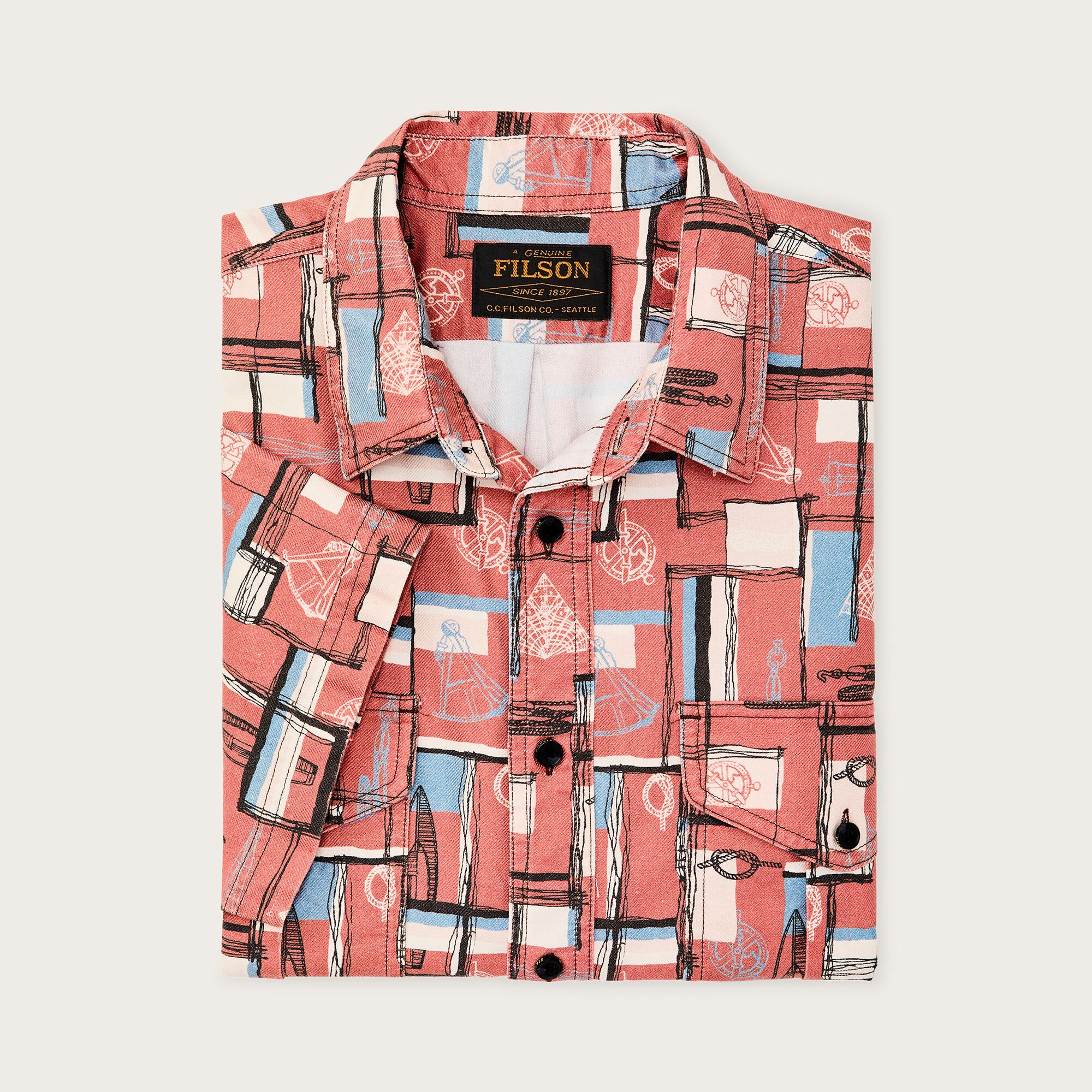 SHORT SLEEVE LIGHTWEIGHT ALASKAN GUIDE SHIRT - Image 3