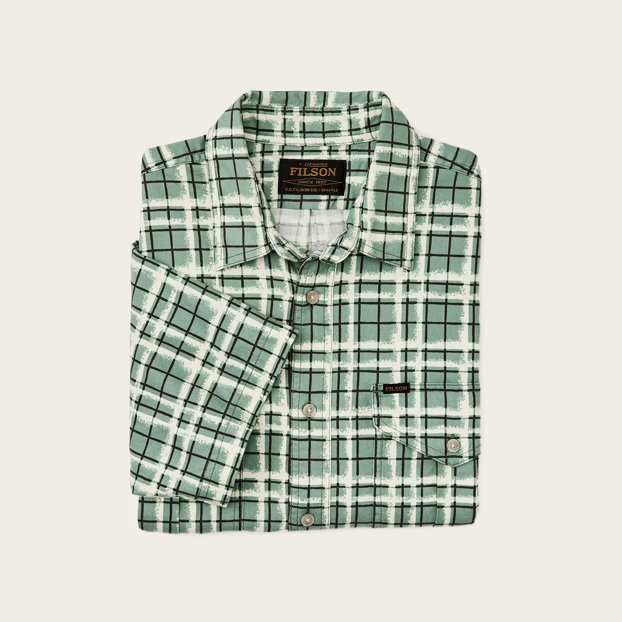 SHORT SLEEVE LIGHTWEIGHT ALASKAN GUIDE SHIRT - Image 3