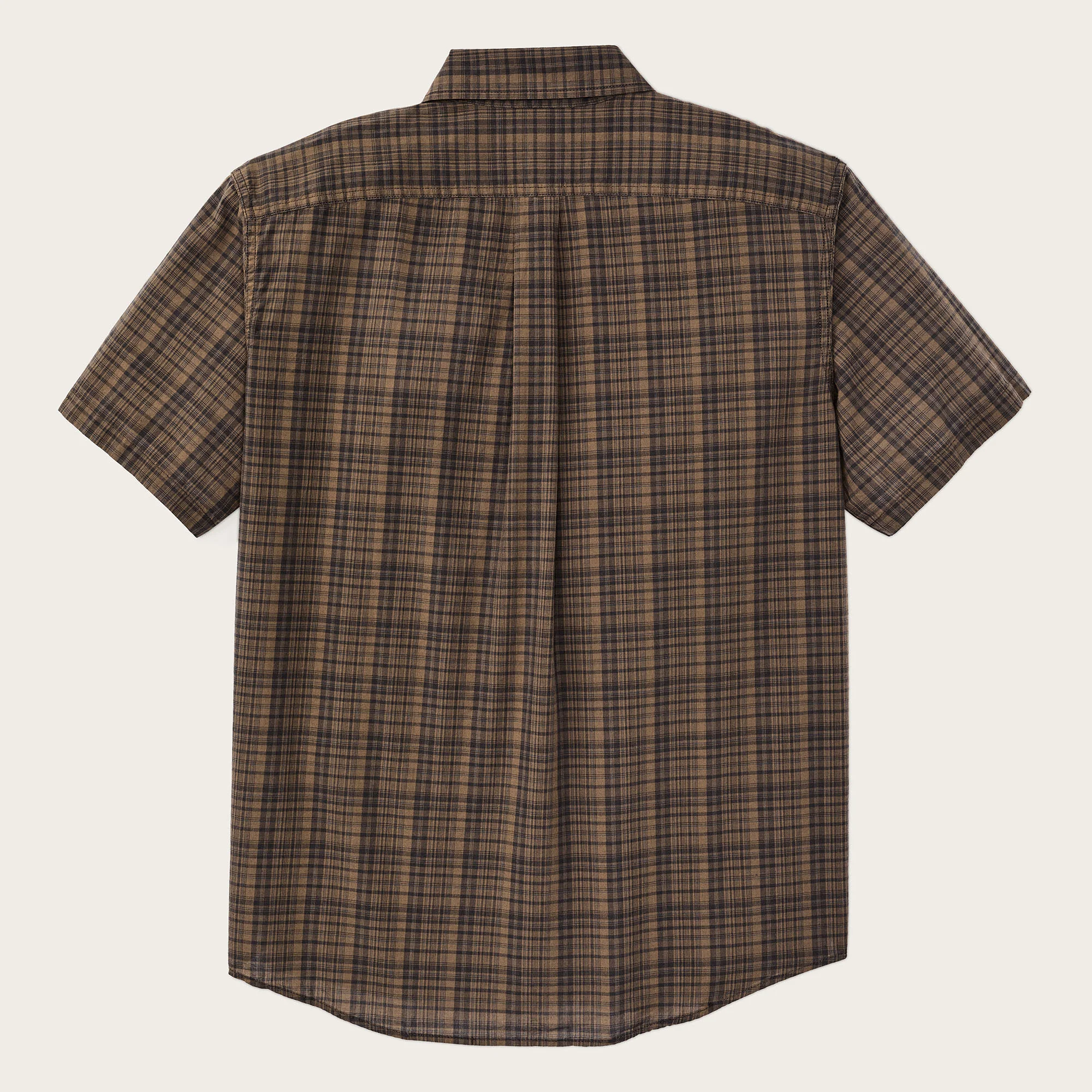 SHORT SLEEVE MADRAS POPOVER SHIRT - Image 2