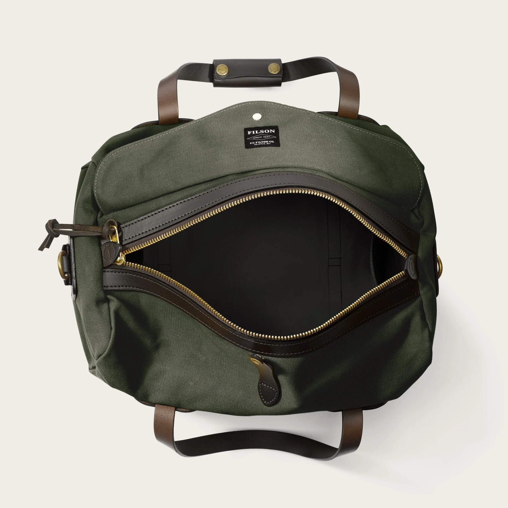 SMALL RUGGED TWILL DUFFLE - Image 3