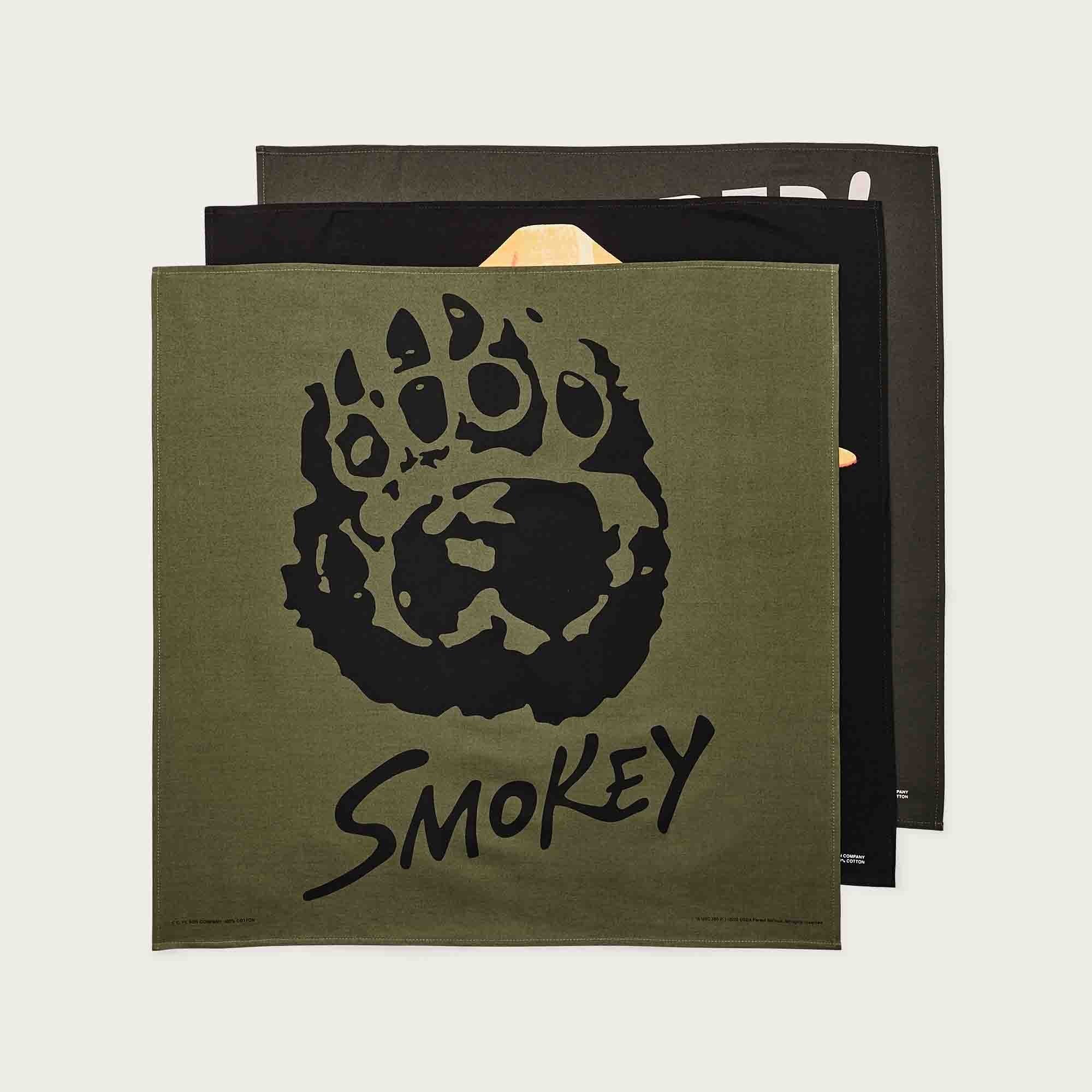 SMOKEY BEAR BANDANA 3-PACK - Image 2