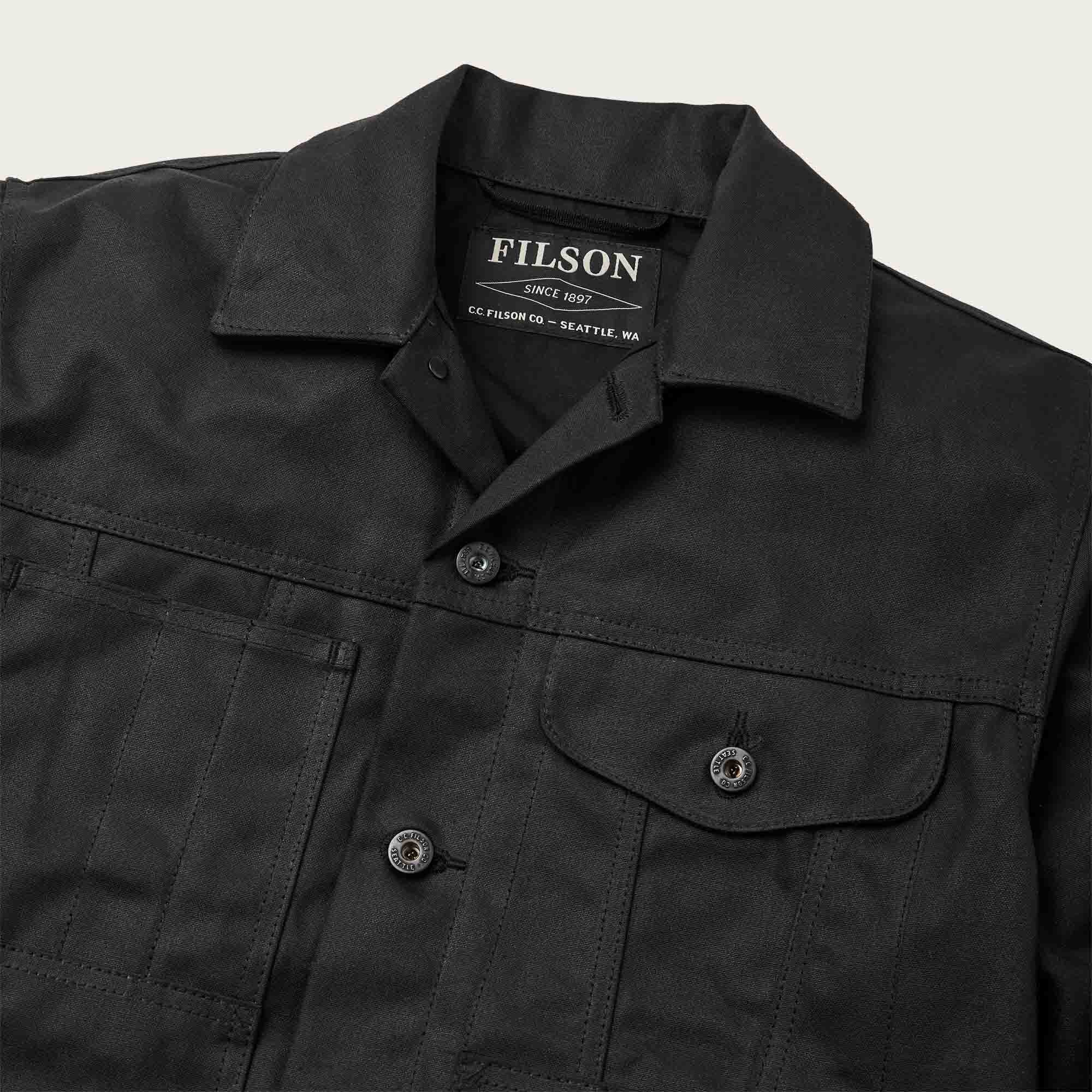 TIN CLOTH SHORT LINED CRUISER JACKET - Image 3