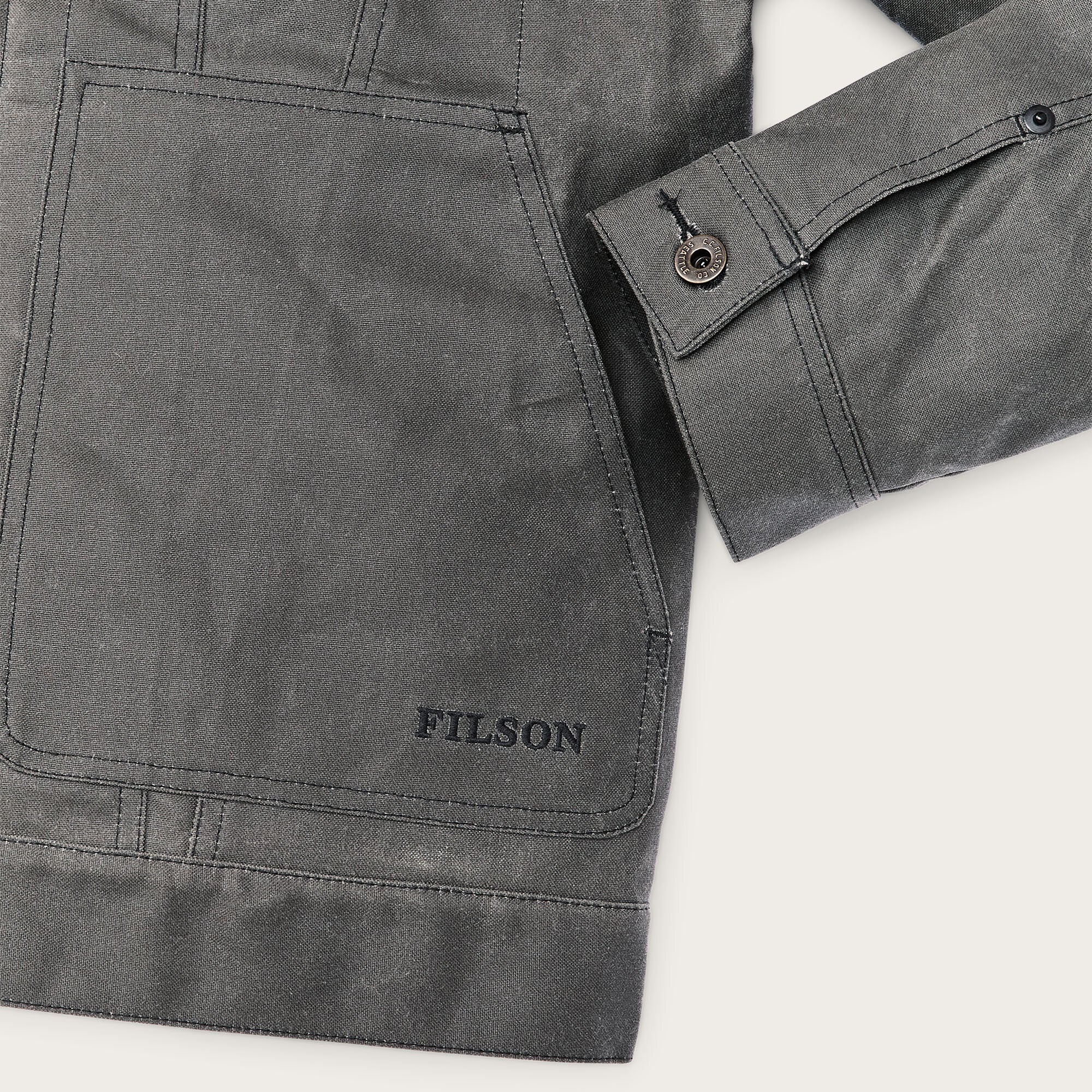 TIN CLOTH SHORT LINED CRUISER JACKET - Image 4