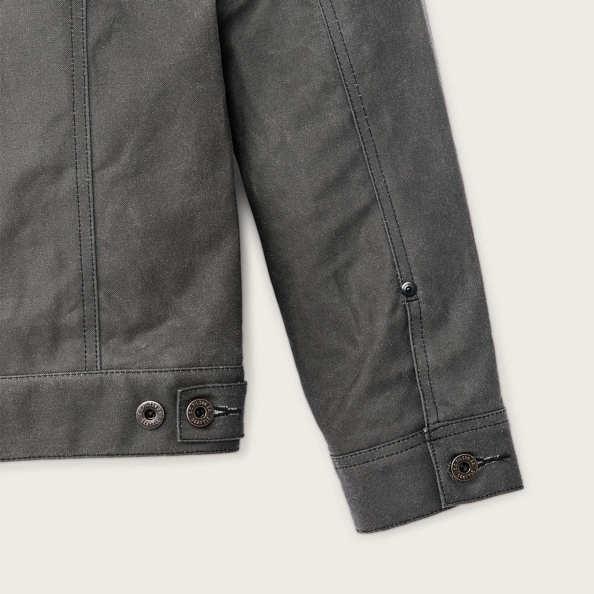 TIN CLOTH SHORT LINED CRUISER JACKET - Image 5