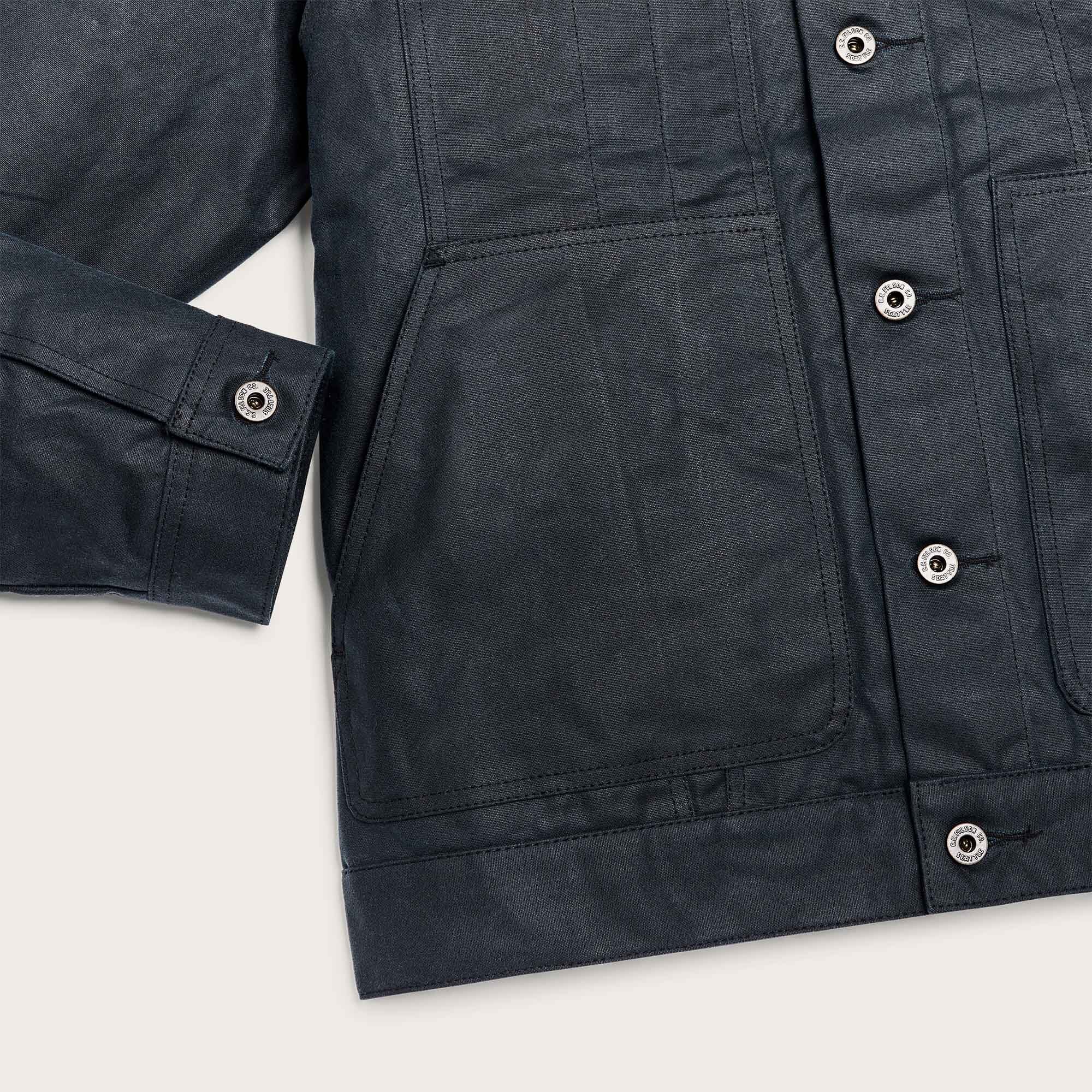 TIN CLOTH SHORT LINED CRUISER JACKET - Image 5