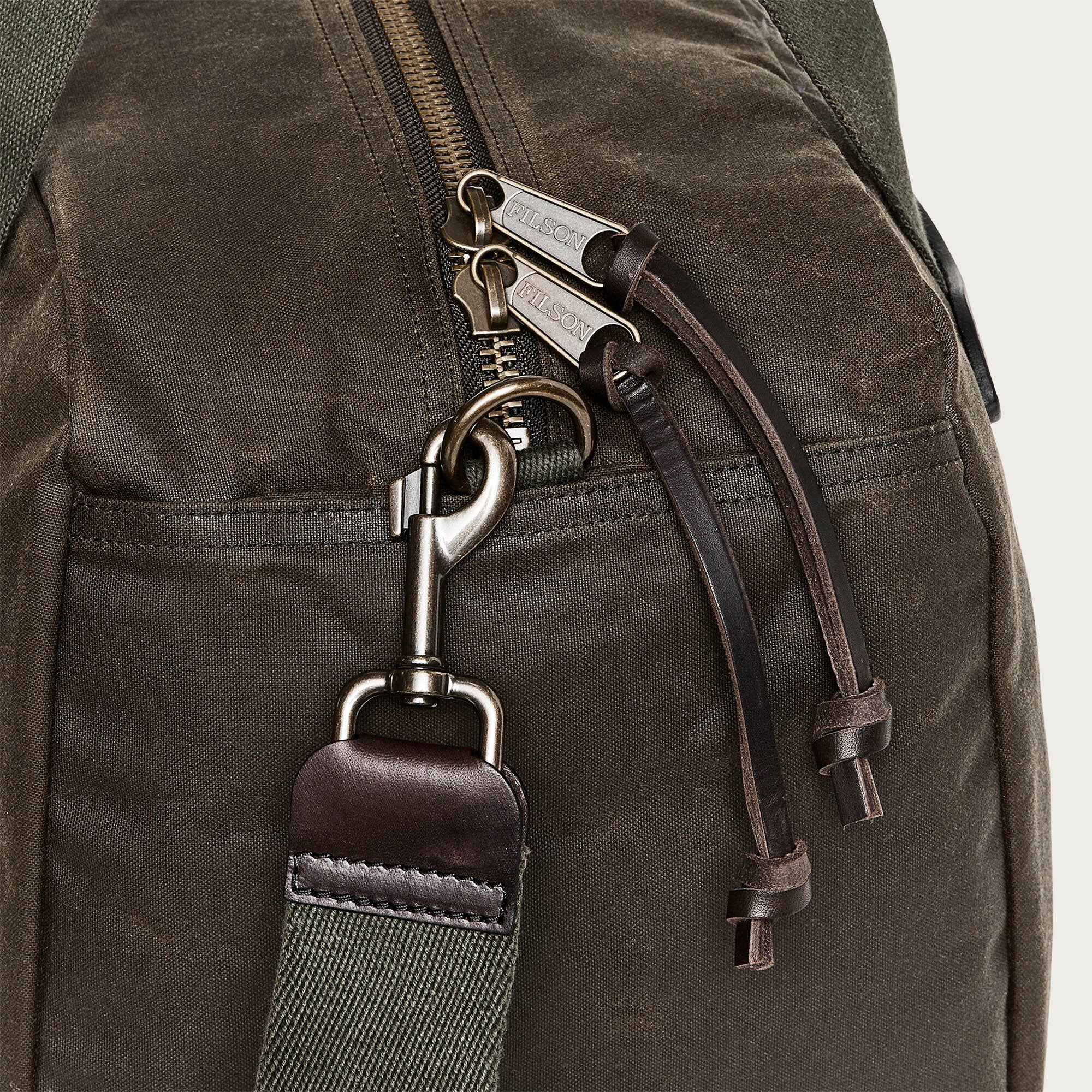 Tin Cloth Small Duffle Bag - Image 5
