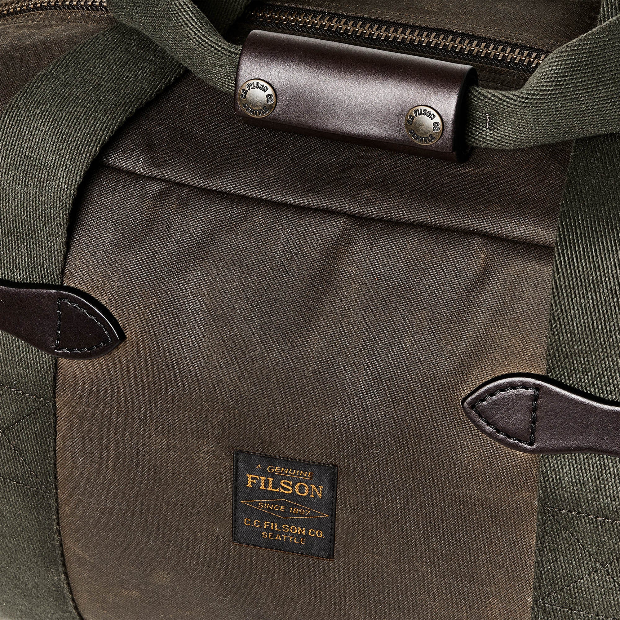 Tin Cloth Small Duffle Bag - Image 6