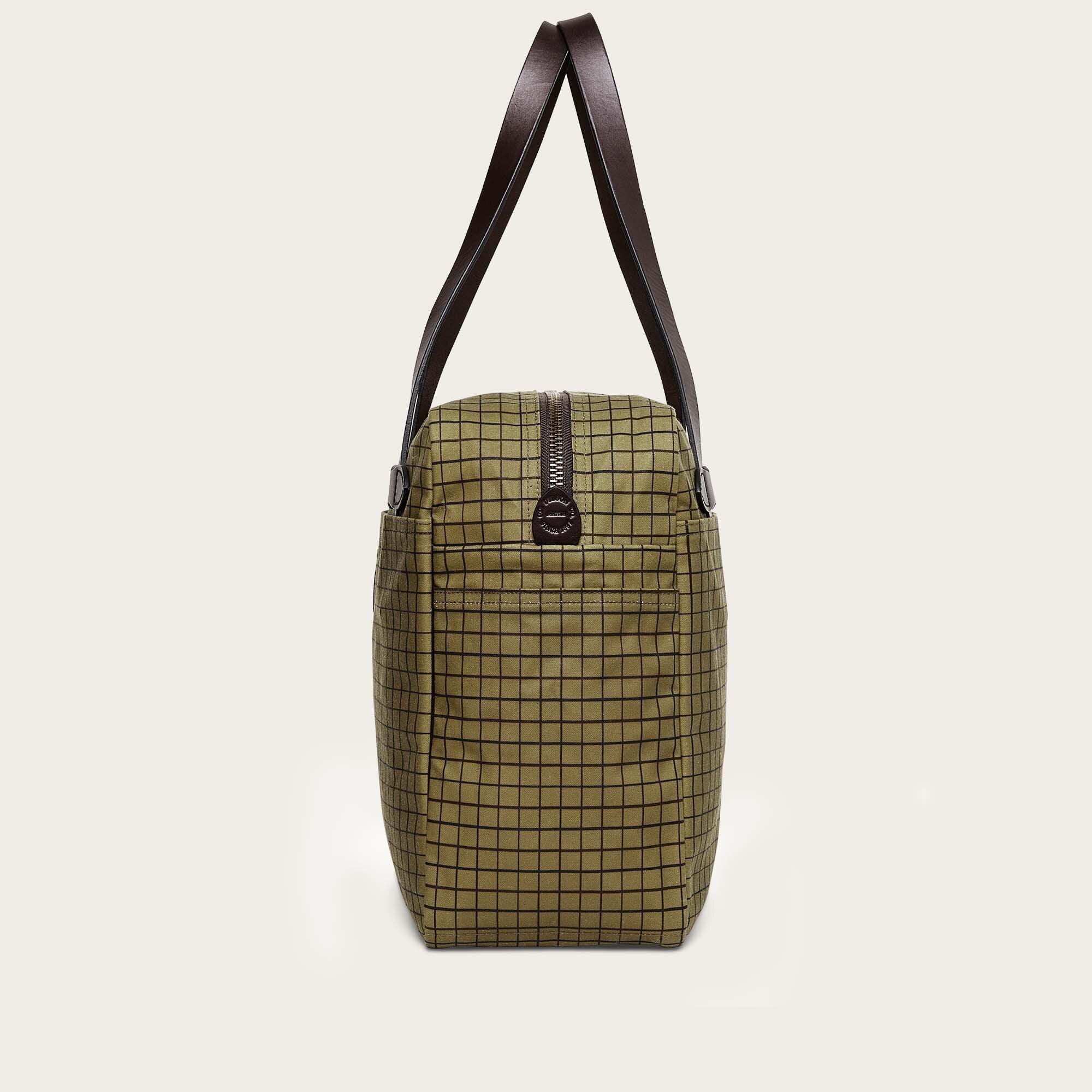 TIN CLOTH TOTE BAG WITH ZIPPER - Image 2