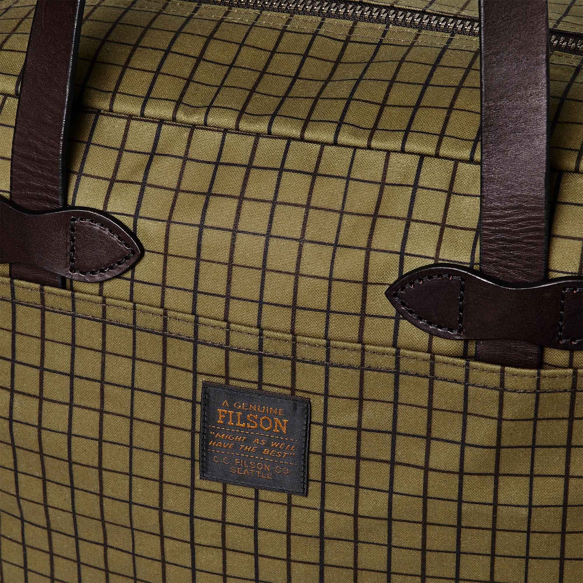 TIN CLOTH TOTE BAG WITH ZIPPER - Image 5
