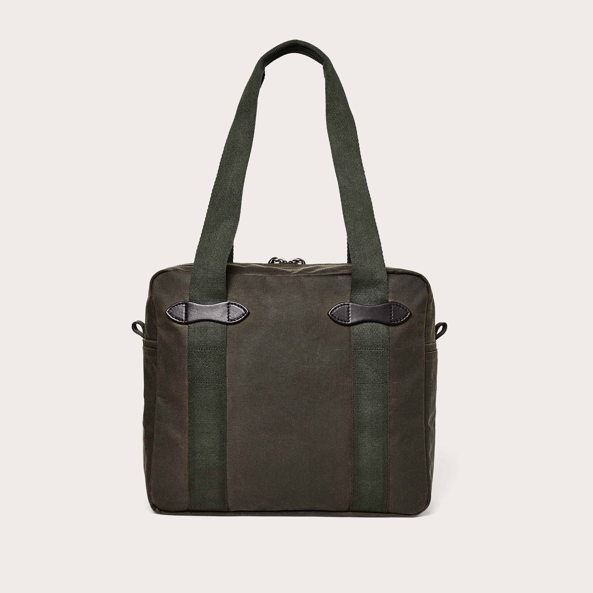 TIN CLOTH TOTE BAG WITH ZIPPER - Image 2