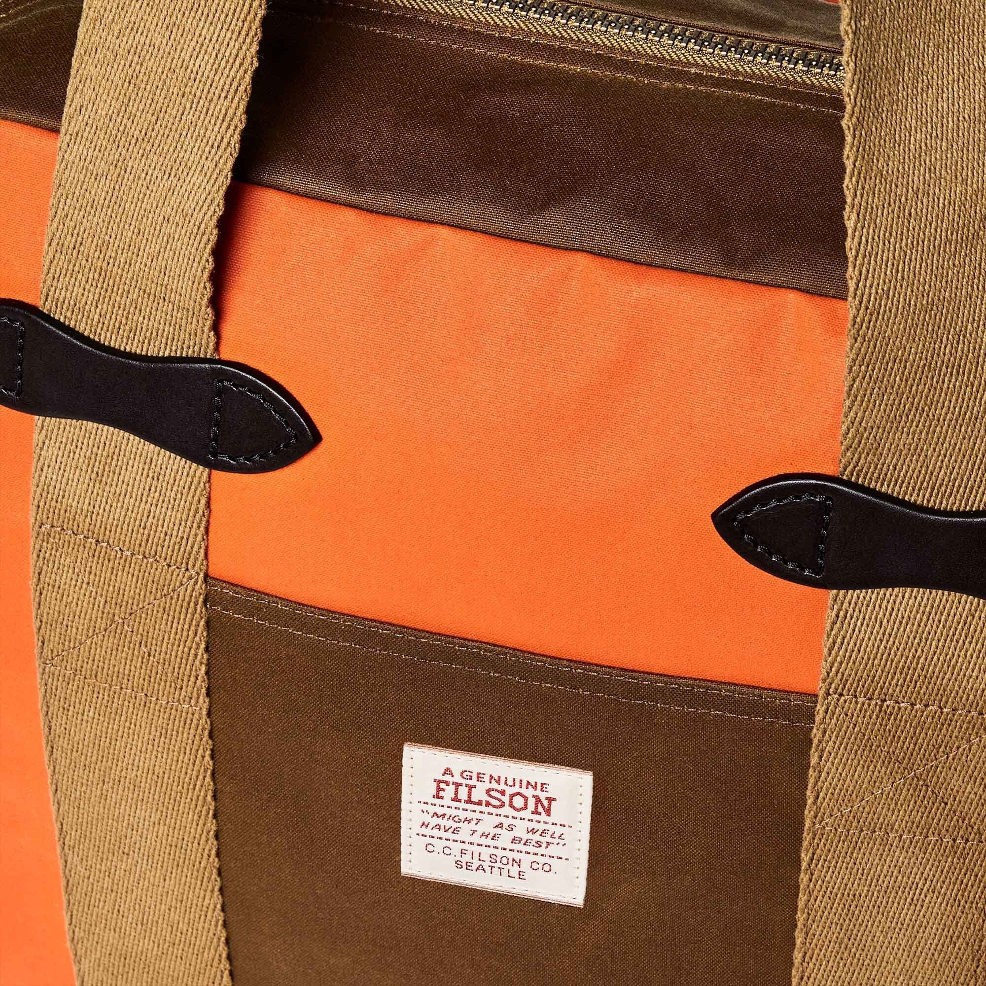 TIN CLOTH TOTE BAG WITH ZIPPER - Image 5