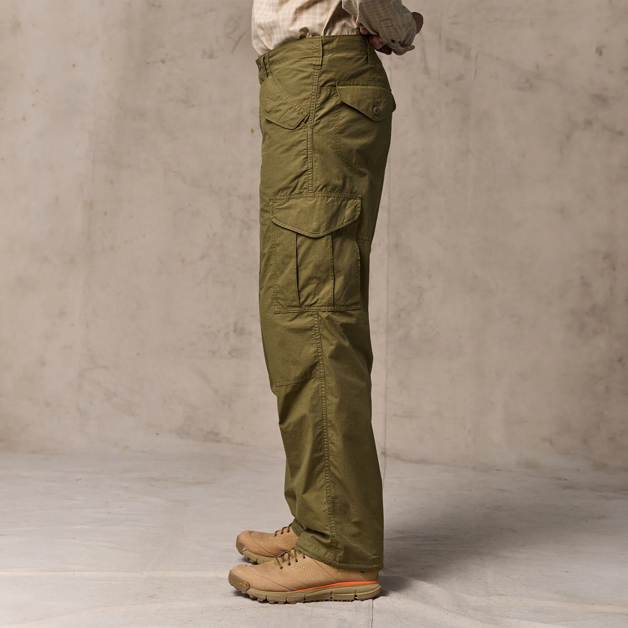 TROPICAL POPLIN CARGO PANTS - Image 10