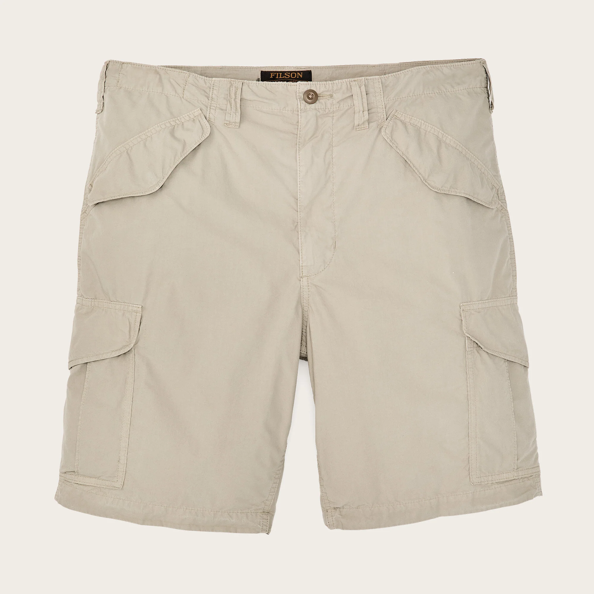 TROPICAL POPLIN CARGO SHORTS
