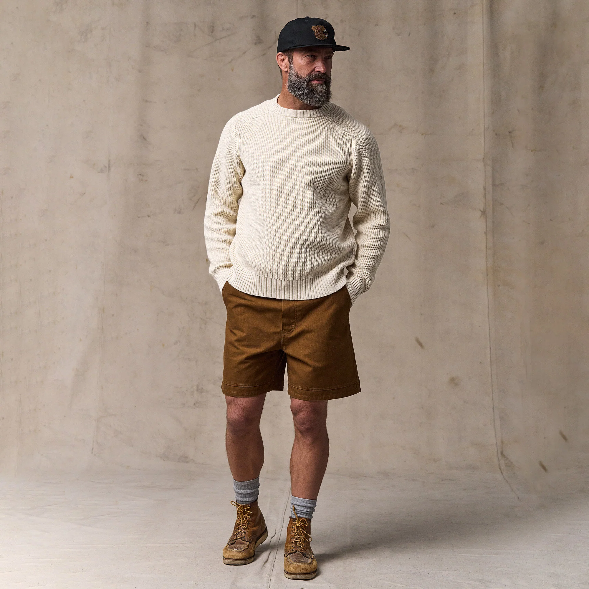 VINTAGE COTTON CREWNECK SWEATER - Image 4