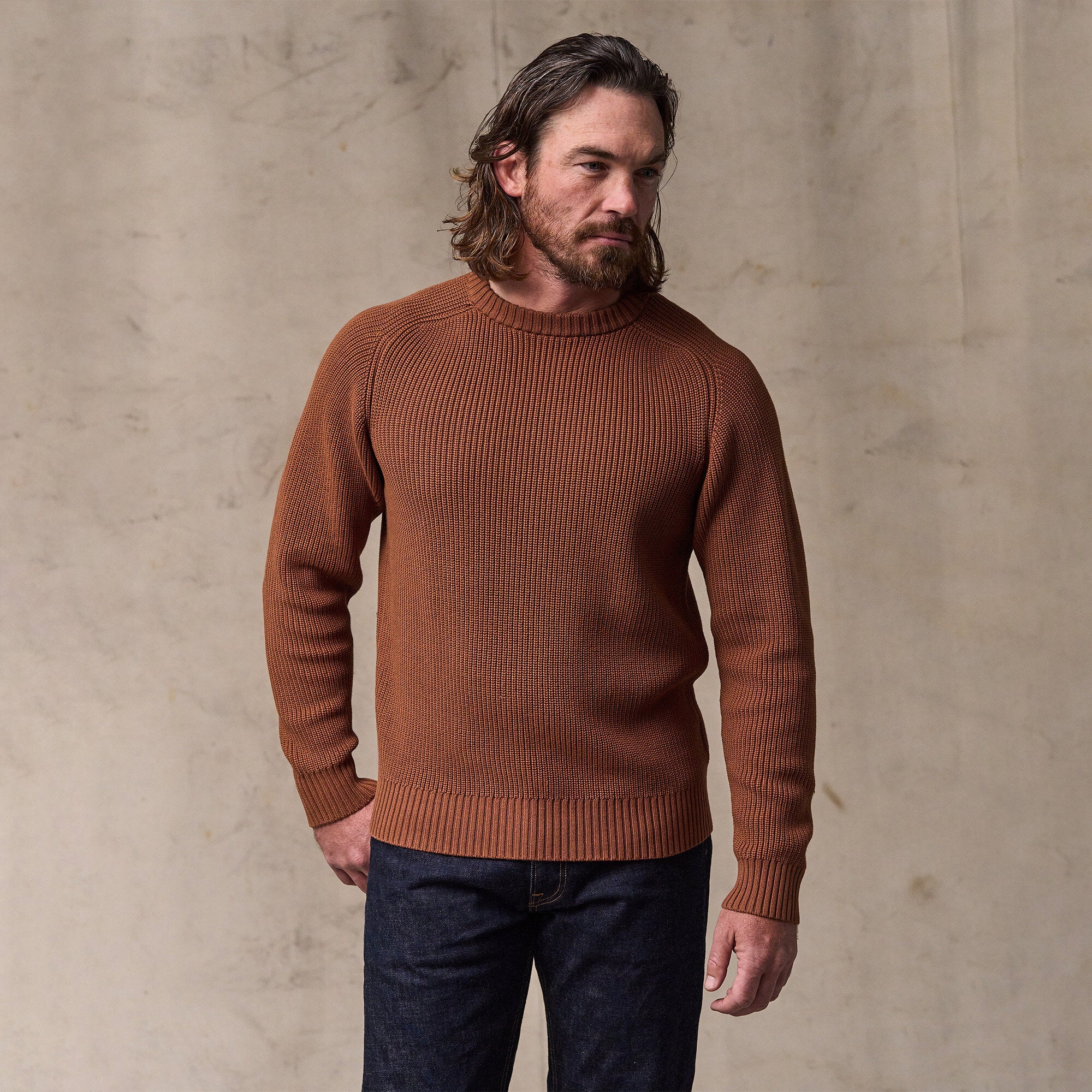 VINTAGE COTTON CREWNECK SWEATER - Image 4