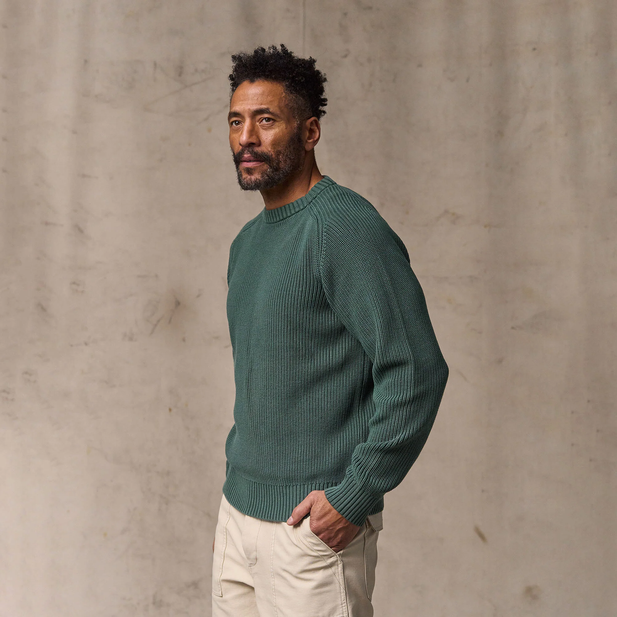 VINTAGE COTTON CREWNECK SWEATER - Image 6
