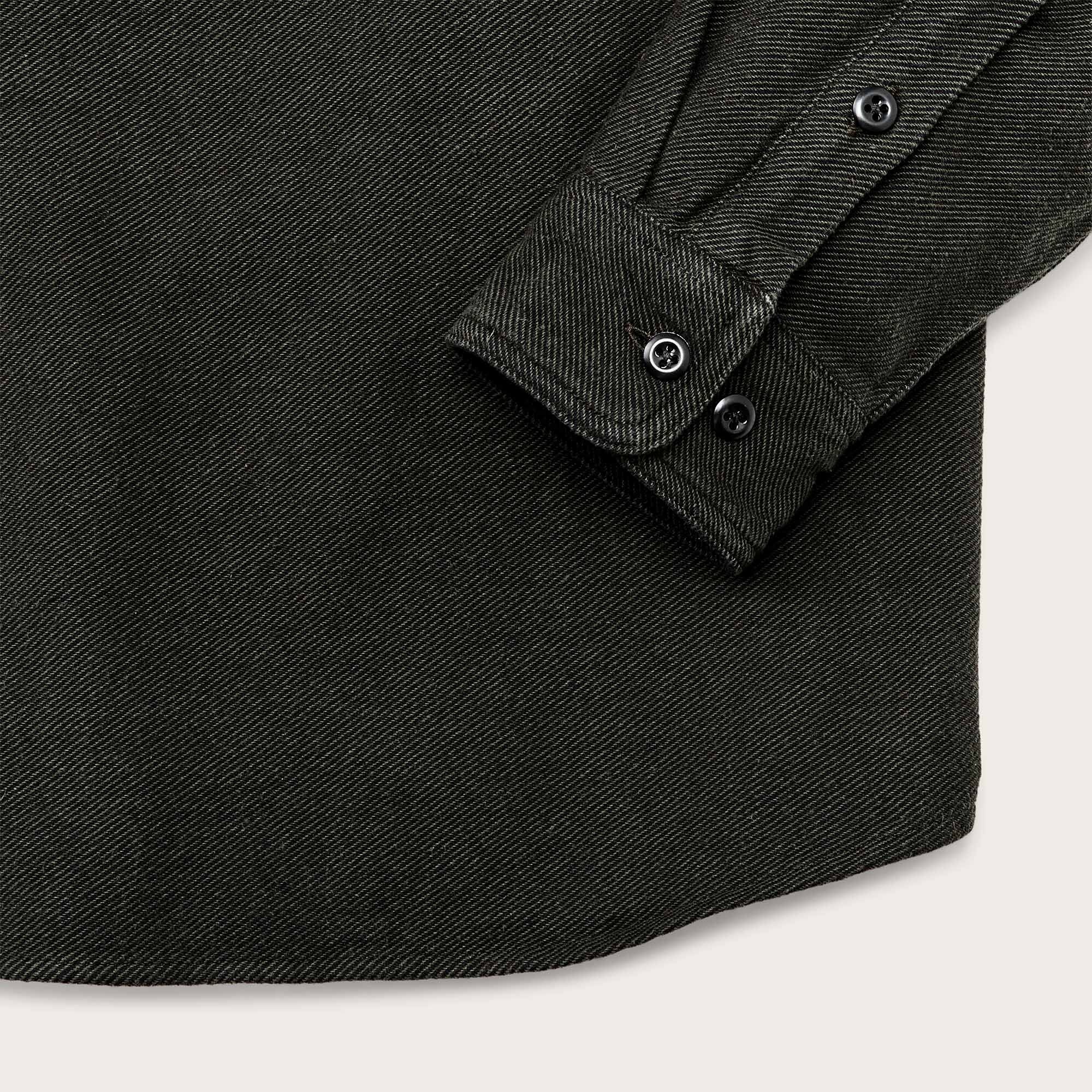 VINTAGE FLANNEL QUARTER ZIP SHIRT - Image 5