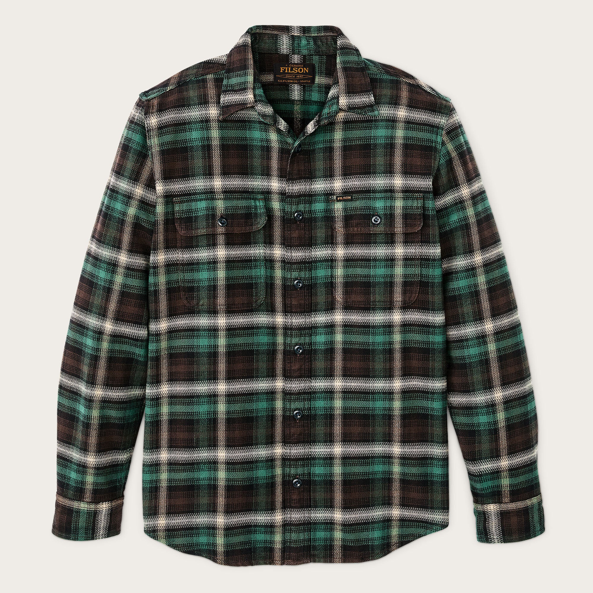 Vintage Flannel Work Shirt