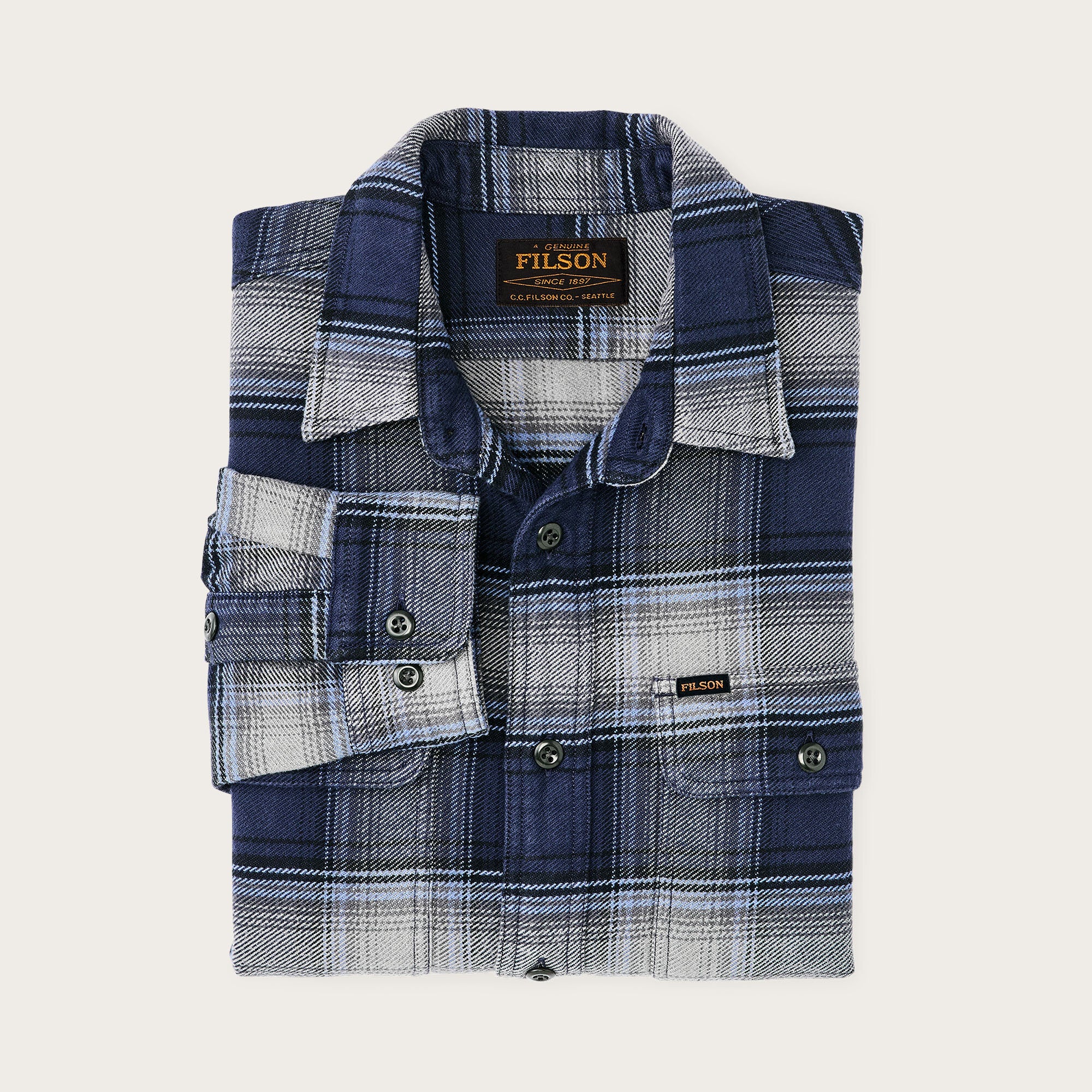 Vintage Flannel Work Shirt - Image 3