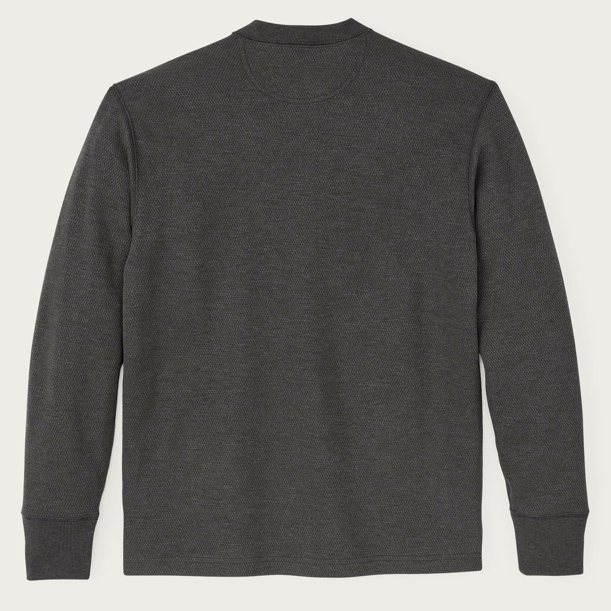 WAFFLE KNIT HENLEY - Image 2