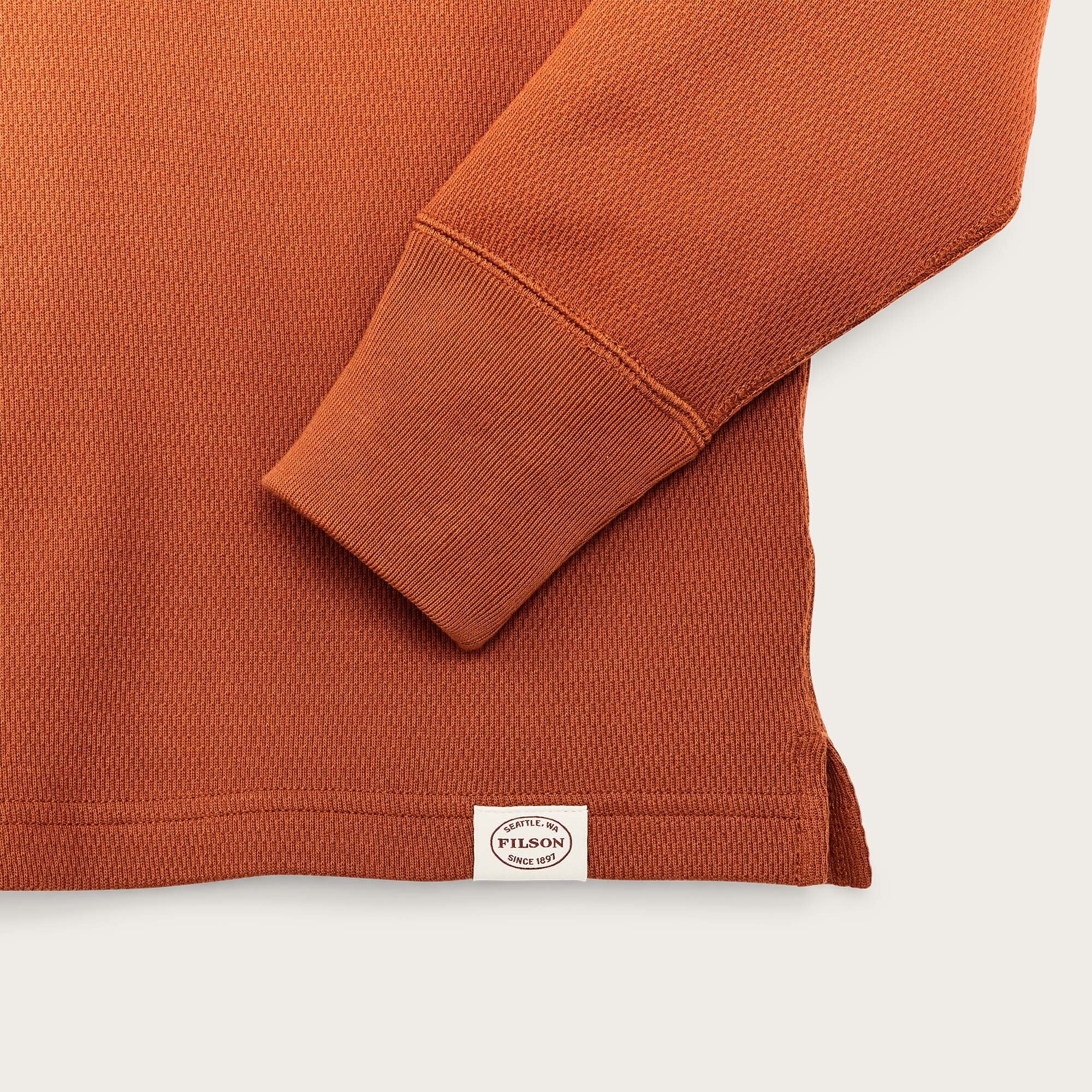 WAFFLE KNIT HENLEY - Image 3
