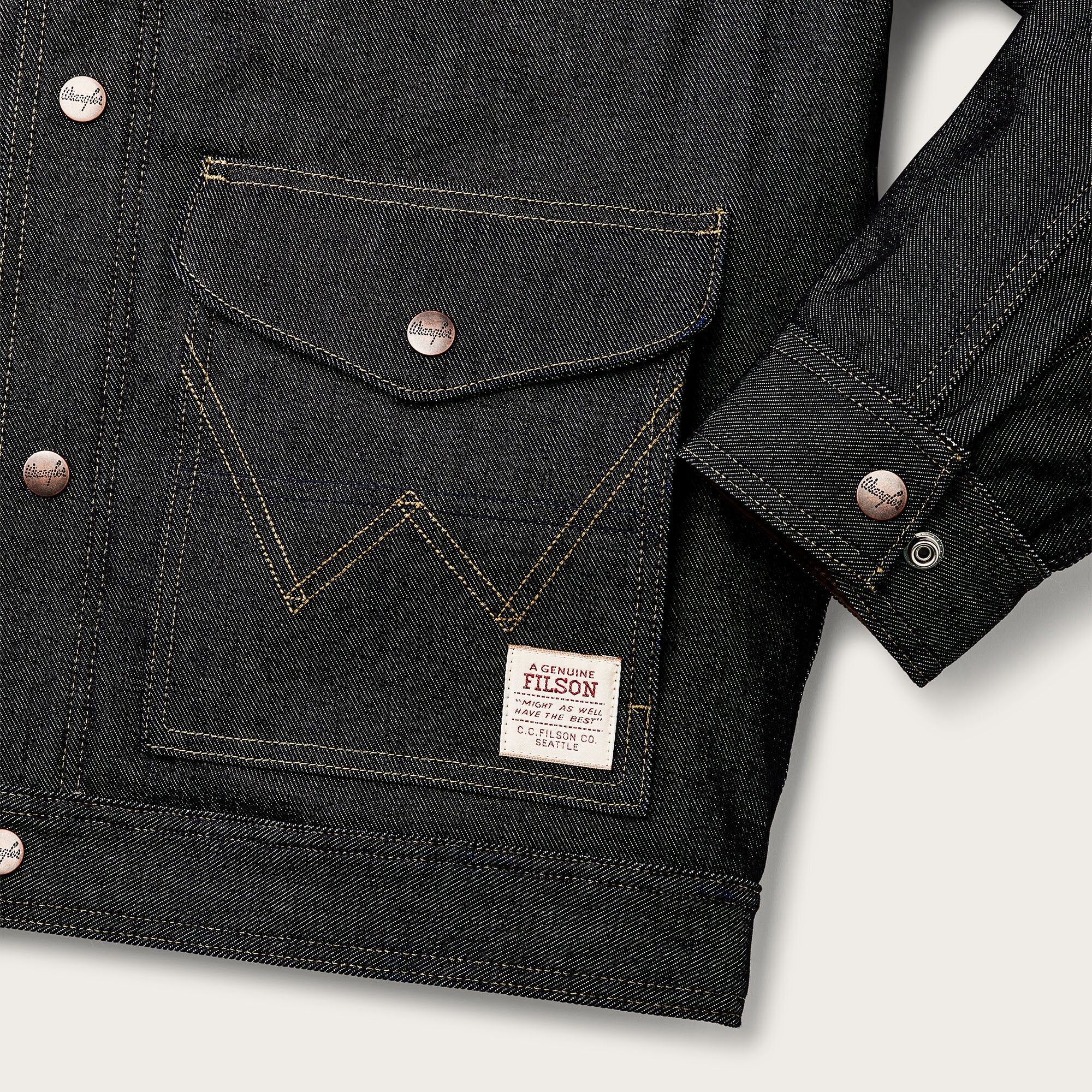 WRANGLER X FILSON DENIM WORK JACKET - Image 5