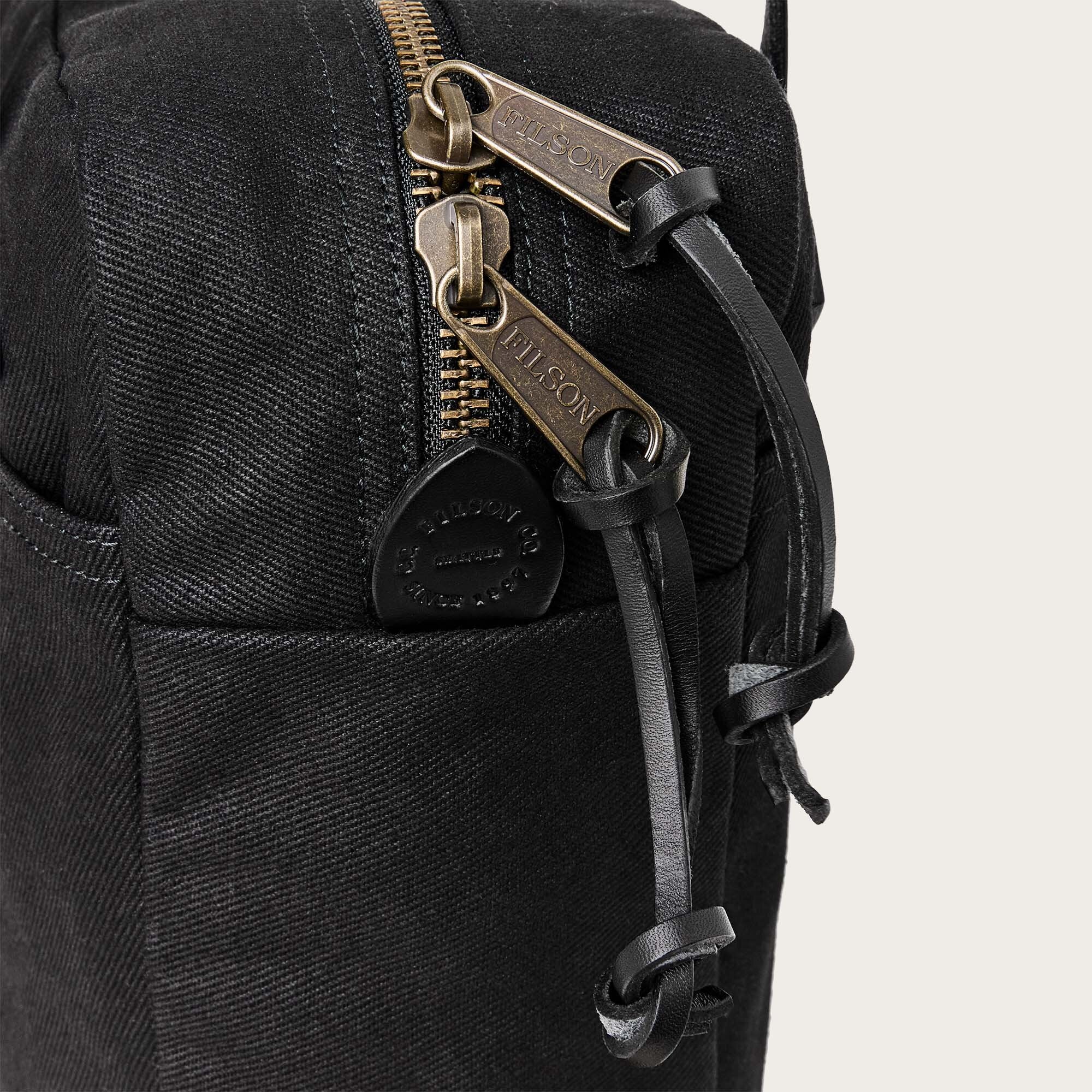 RUGGED TWILL SMALL ZIPPER TOTE BAG - Image 7