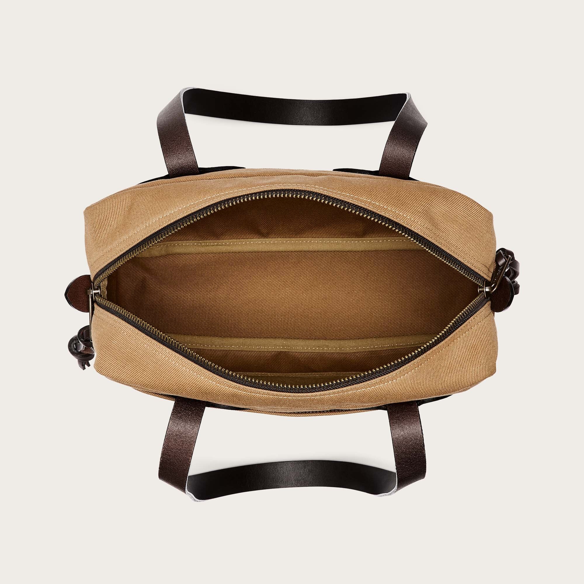 RUGGED TWILL SMALL ZIPPER TOTE BAG - Image 4